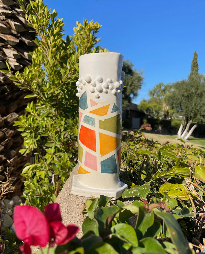 $50 vase 9"x3"