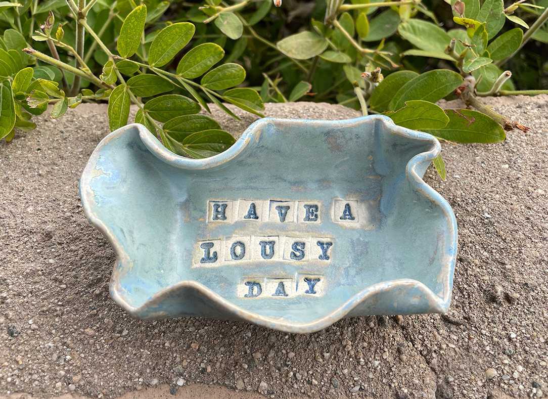 $35 trinket dish 5"x3"