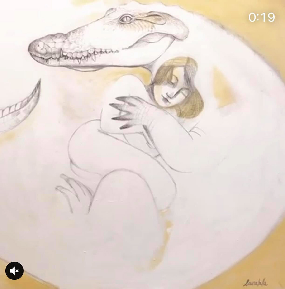 LA VITA acrilico su tela 90x90cm