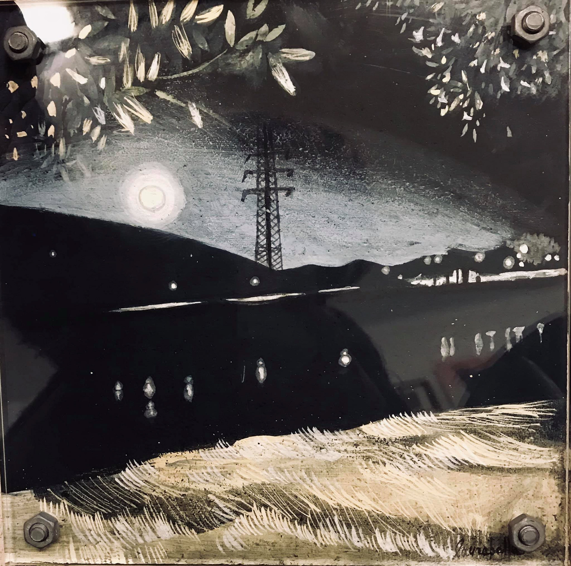 BISENZIO  acrilico su tavola330 euro