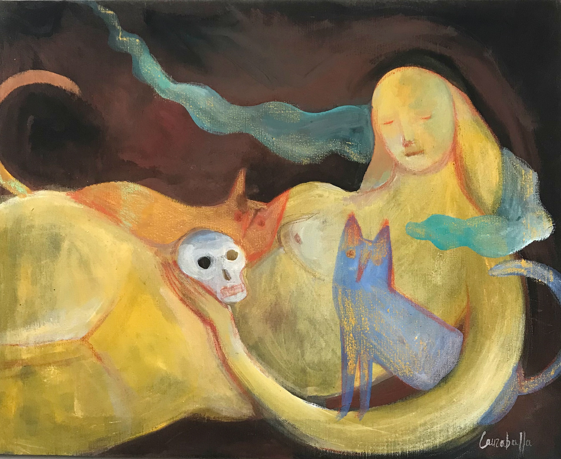 30x45cm acrilico su tela 