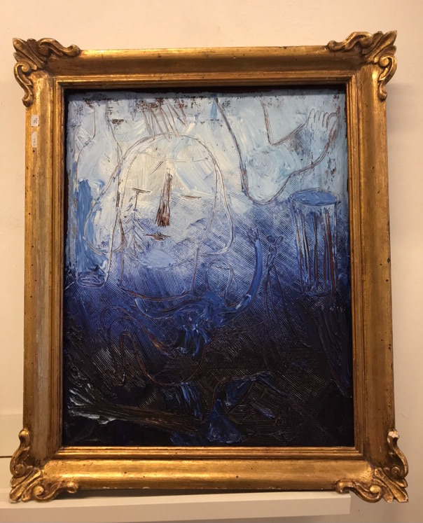 (collezione privata)Olio su tela , cornice Fiorentina 50x60cm