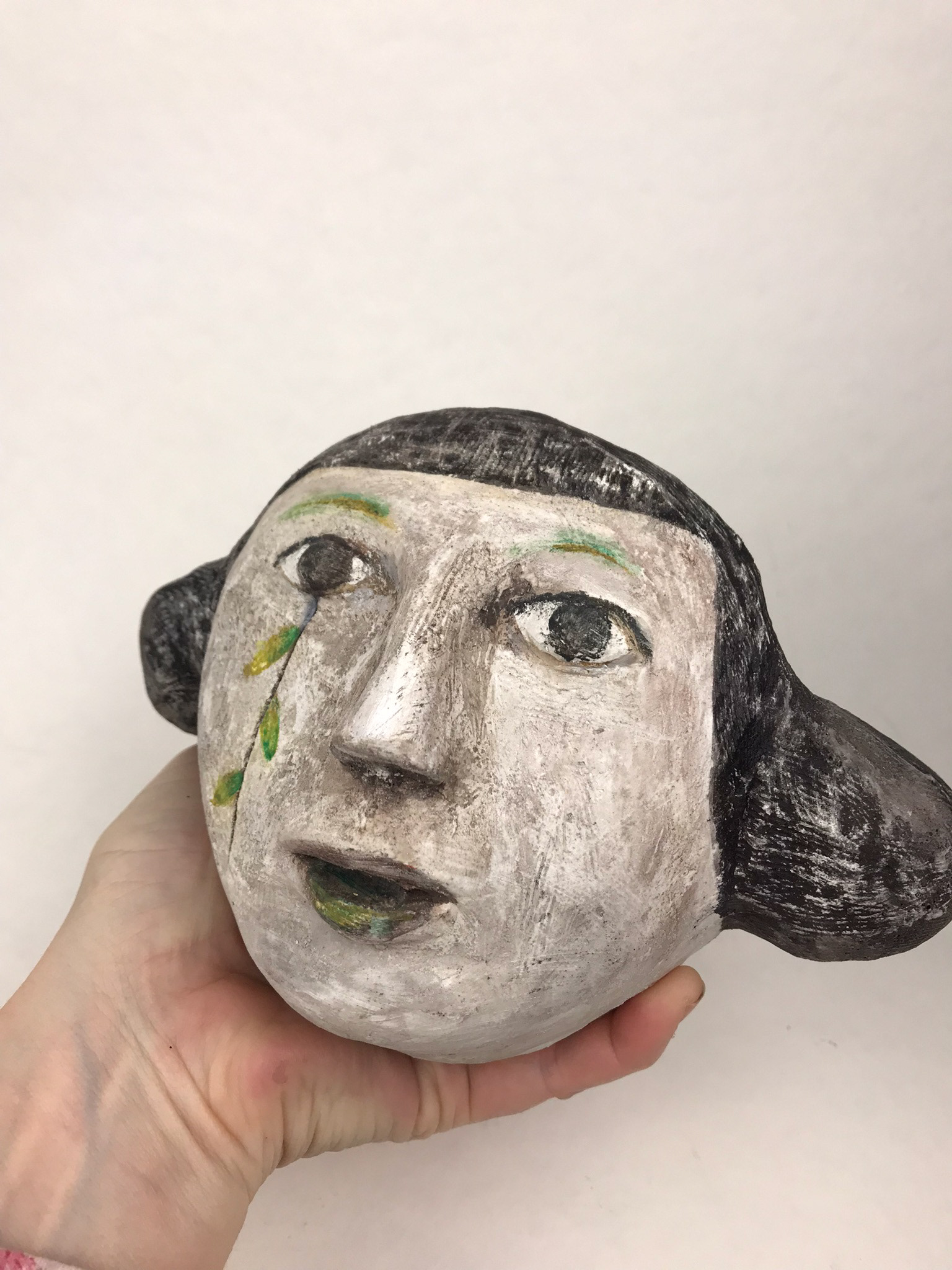 PIANGENDO NATURA n.2 gesso patinato