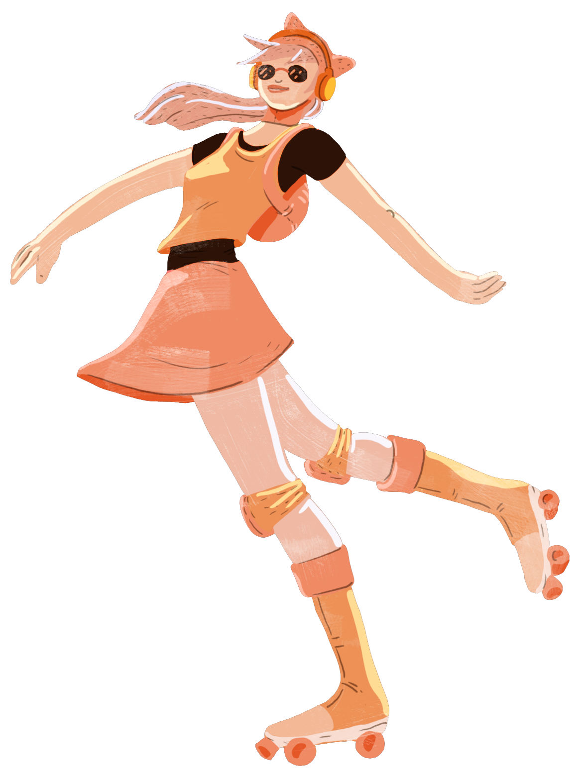 Earlier character design for the Pitch