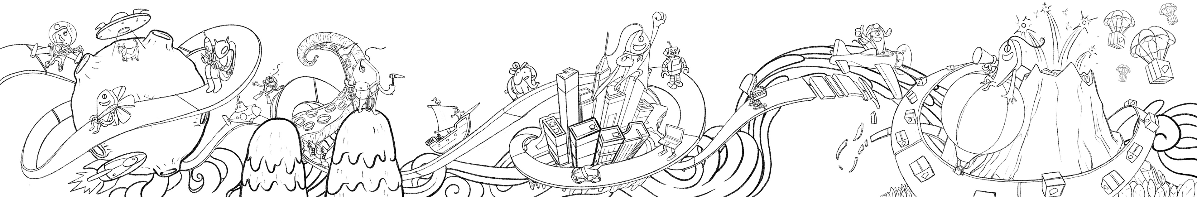 Proceso de line art 02 :: WIP 02