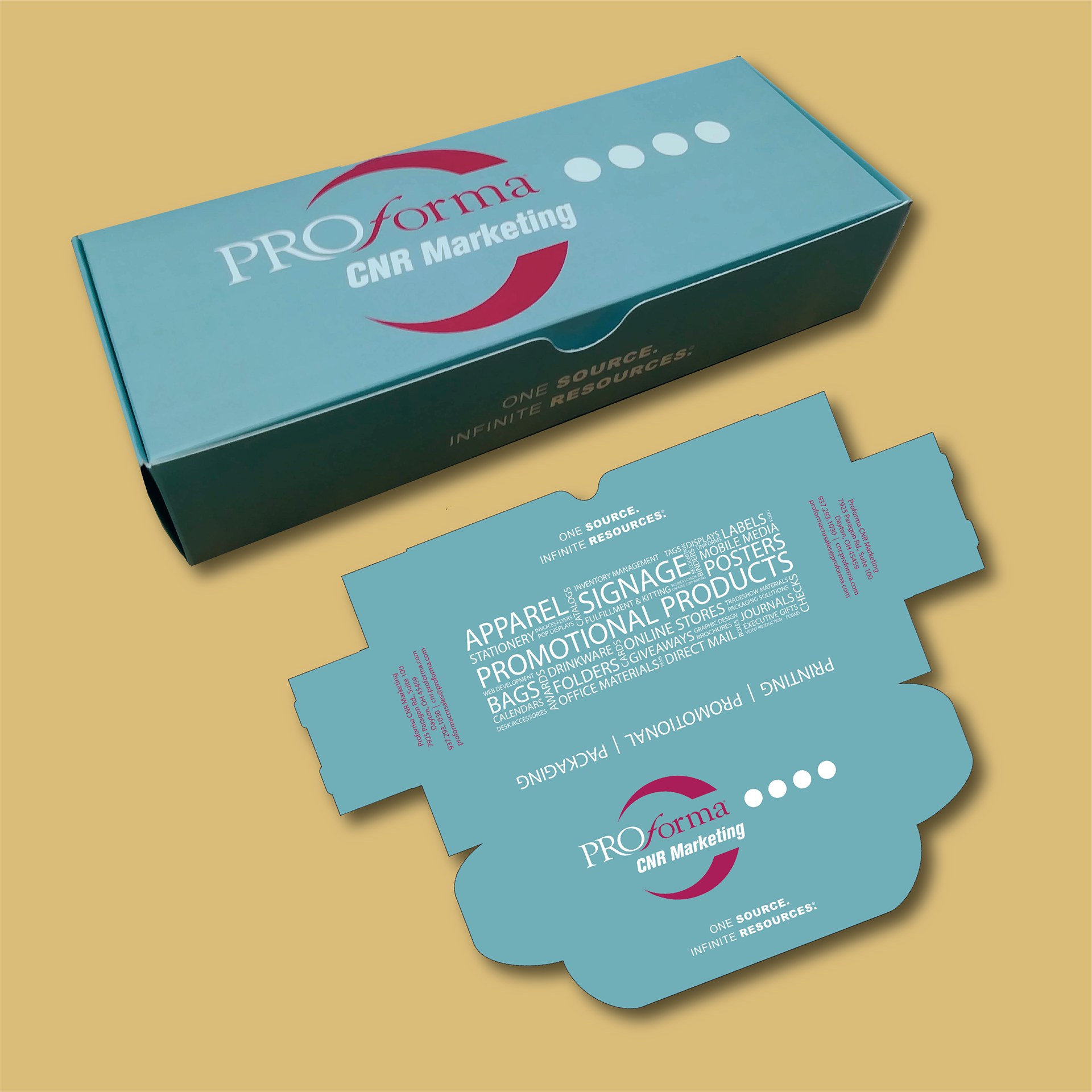 Box for business cards