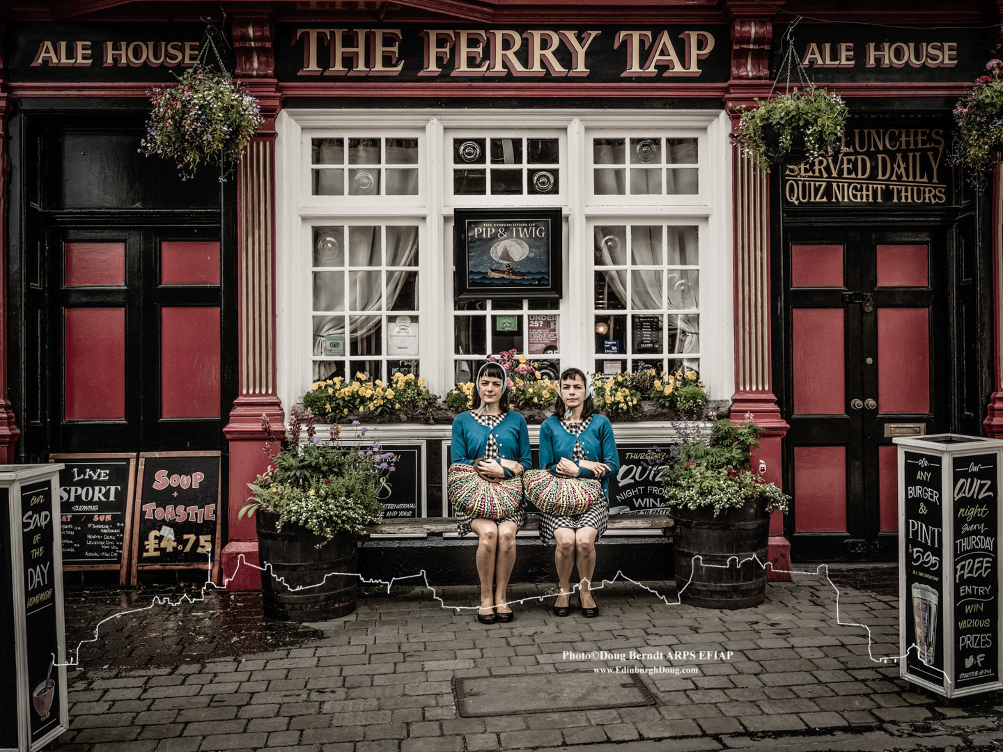 Pip and Twig at the Tap