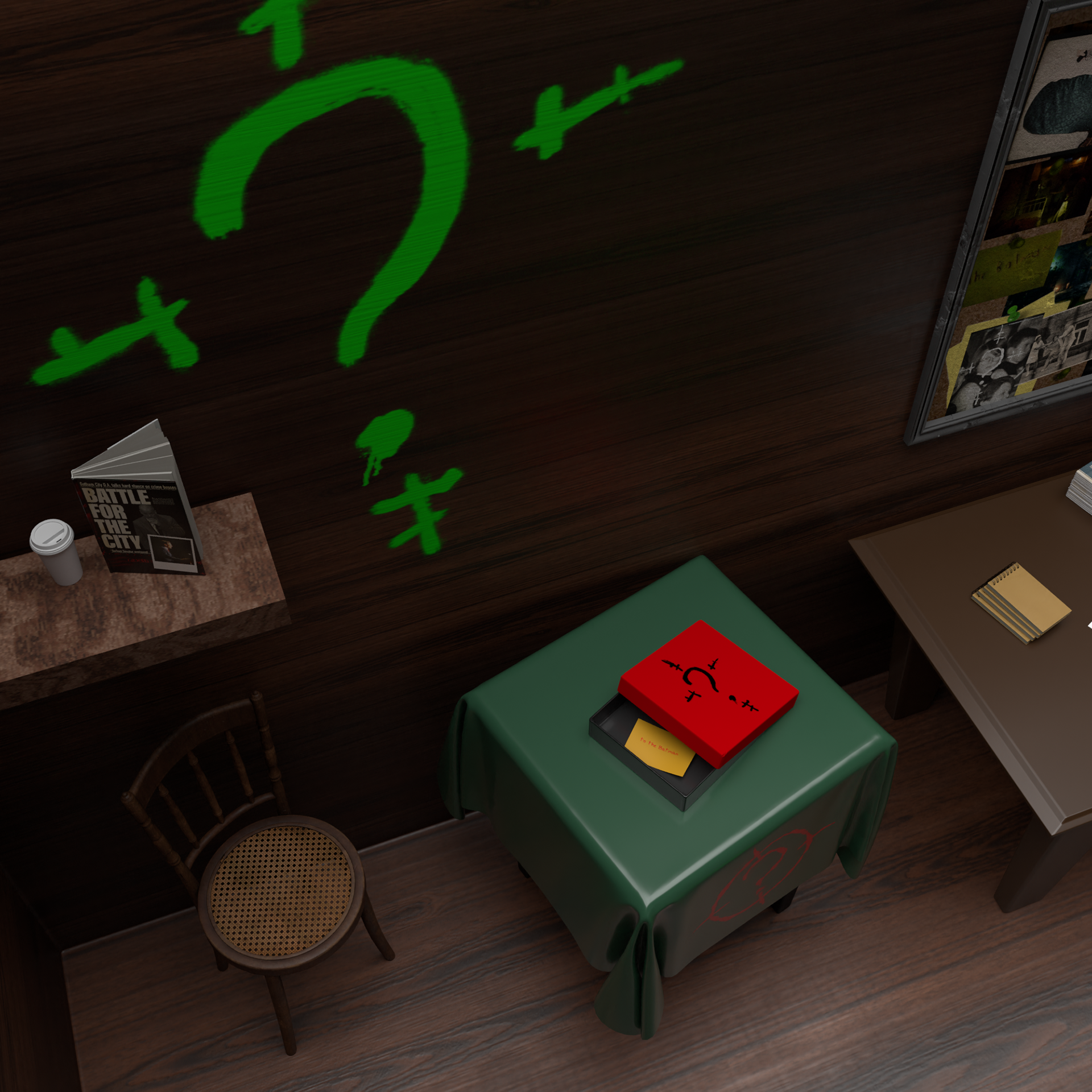 Escape Room Render (3/4)