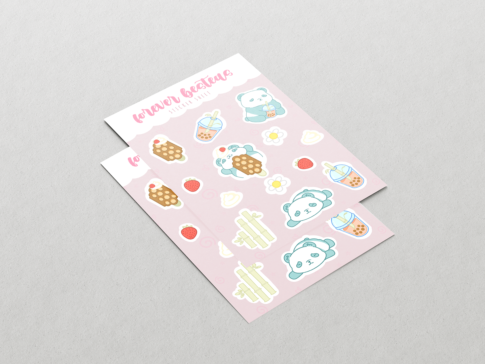 Sticker Sheet: Merchandise Piece (1 of 2)
