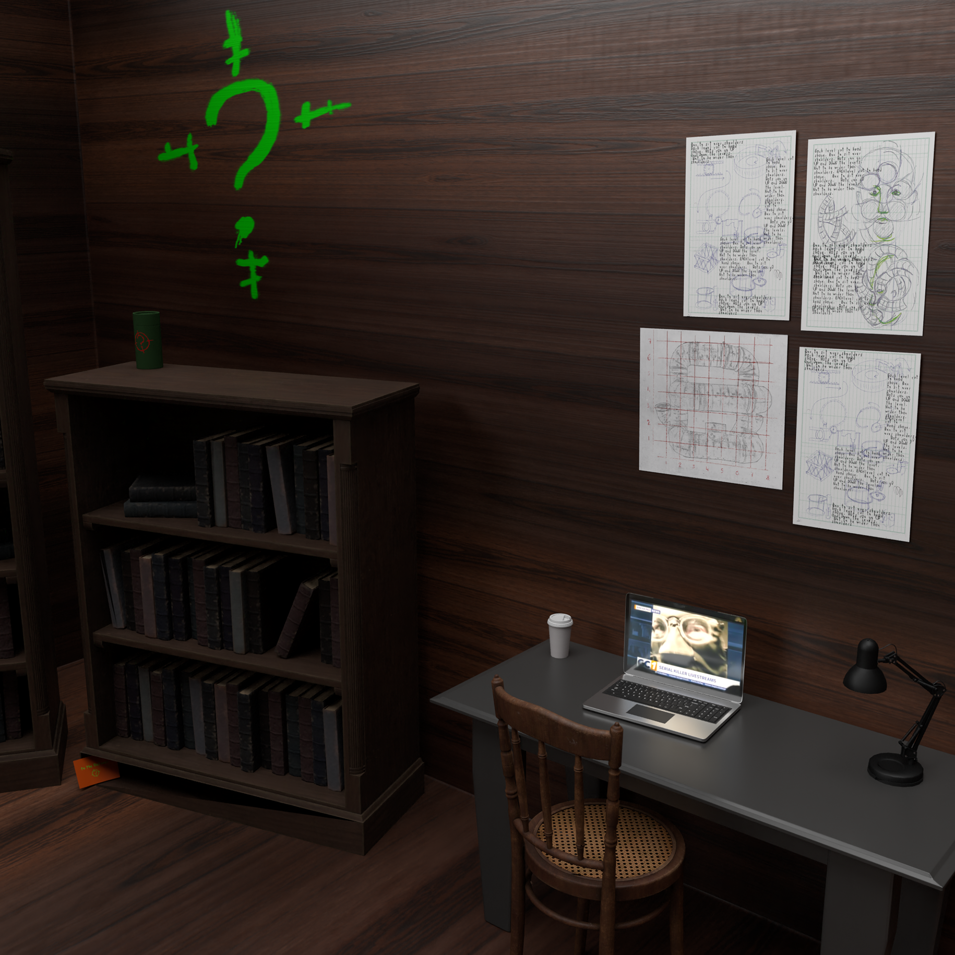 Escape Room Render (1/4)