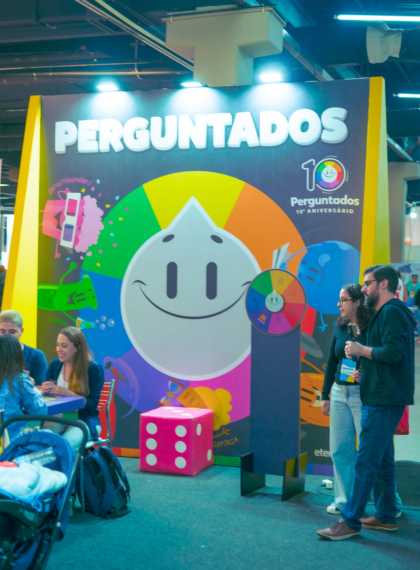 At Diversão Offline (São Paulo, Brazil), the largest analog gaming convention in Latin America.
