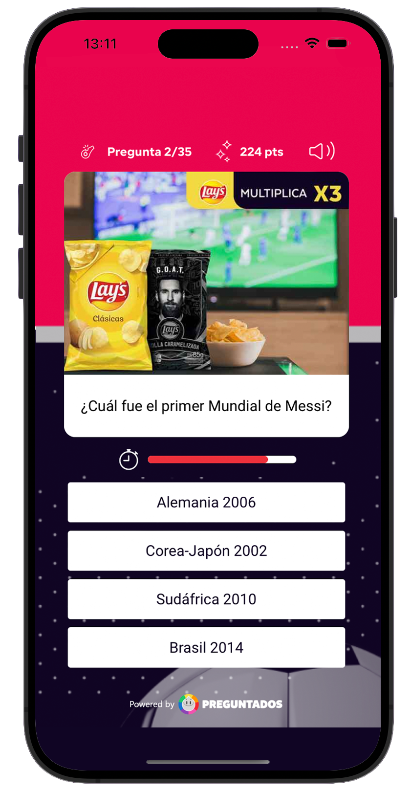 Sponsored question example.