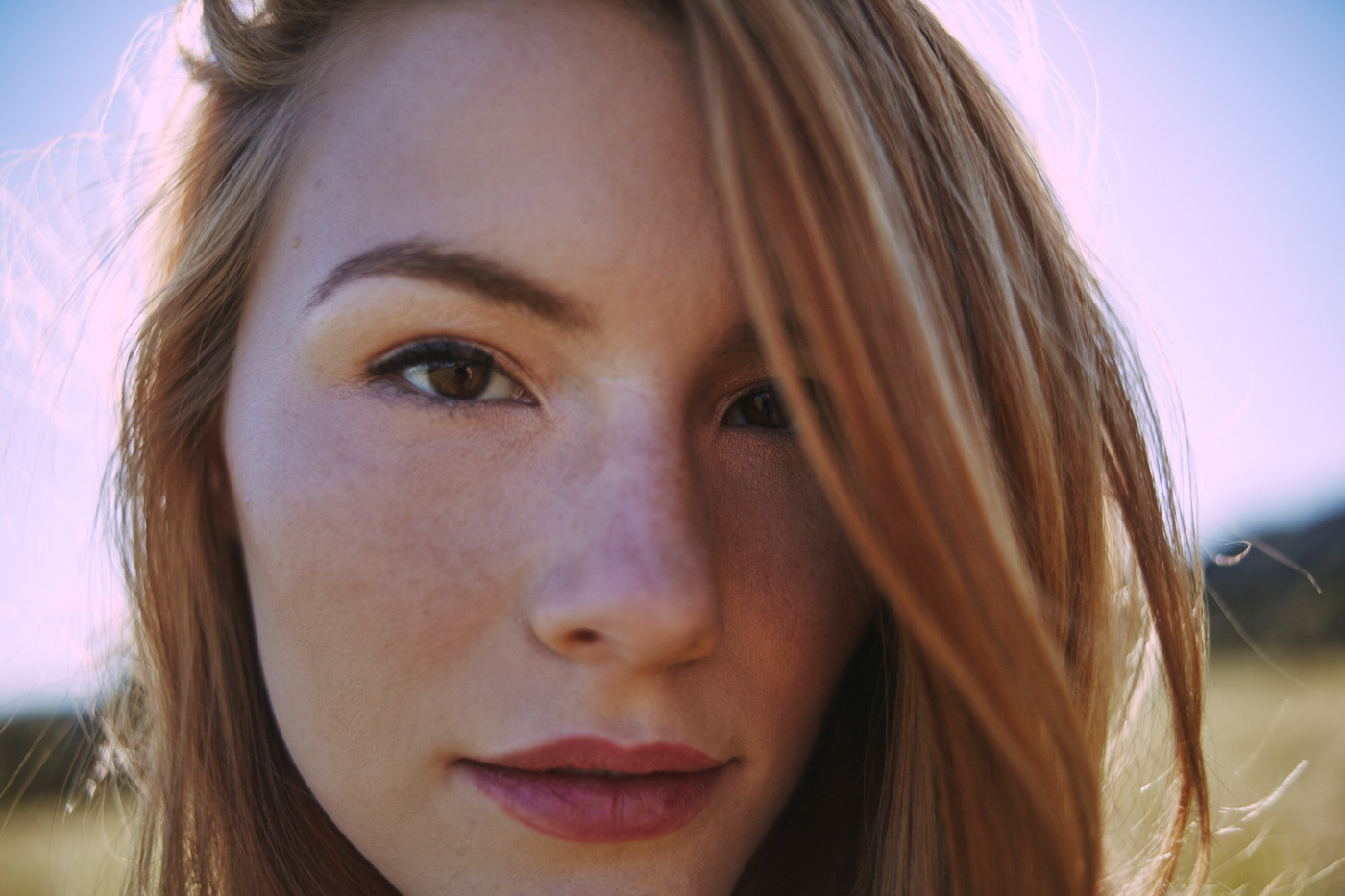 Beautiful red headed female model / dancer.  Photo by Modern Human