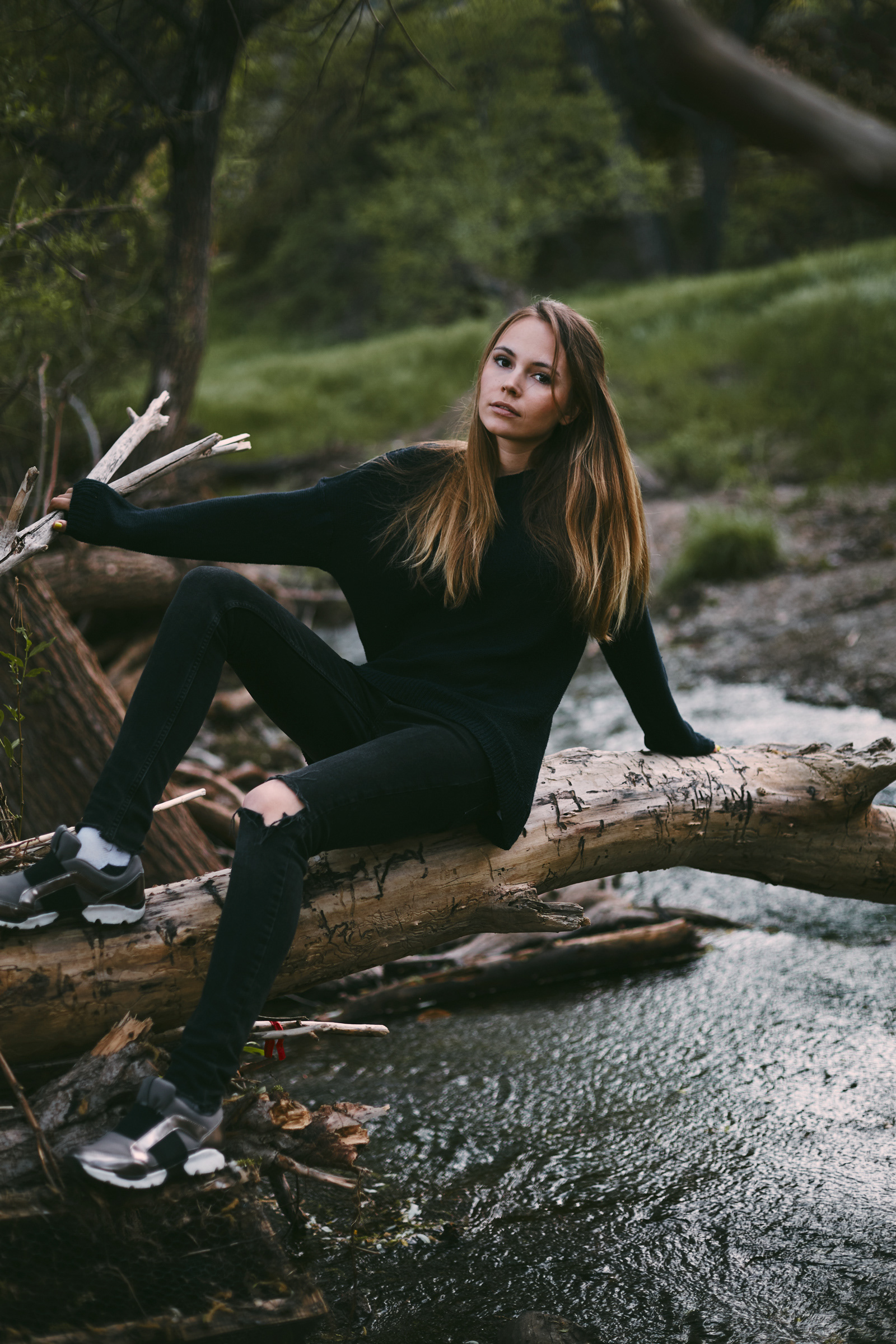 Gorgeous Russian model in Malibu.  Photo by Modern Human.