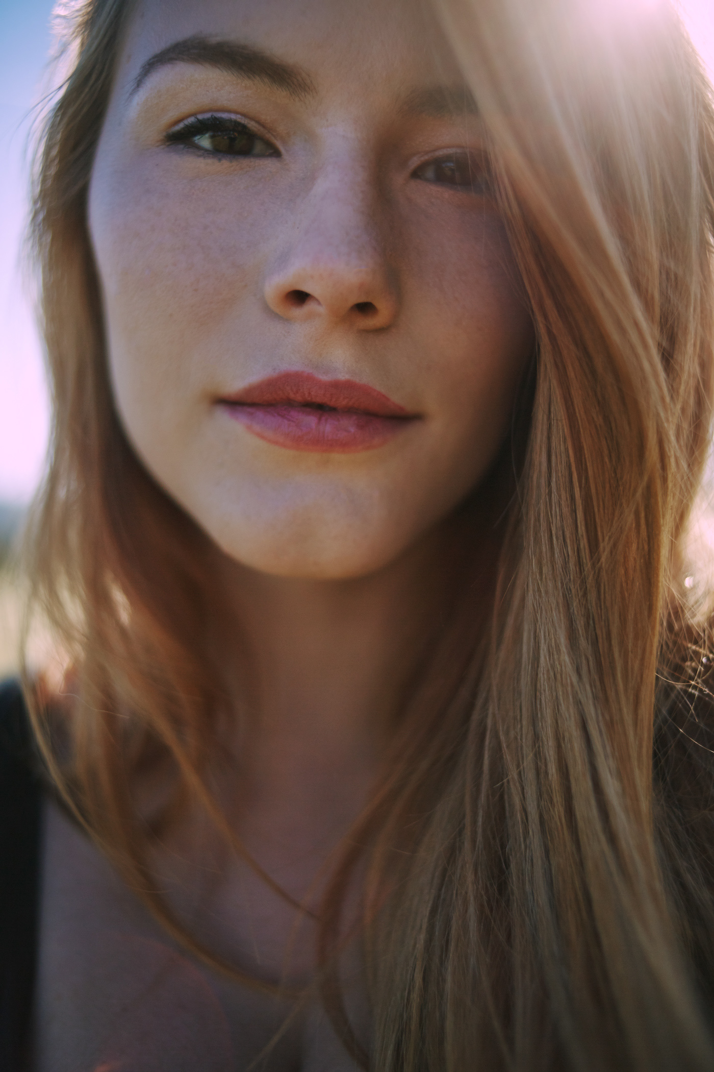 Beautiful red headed female model / dancer.  Photo by Modern Human