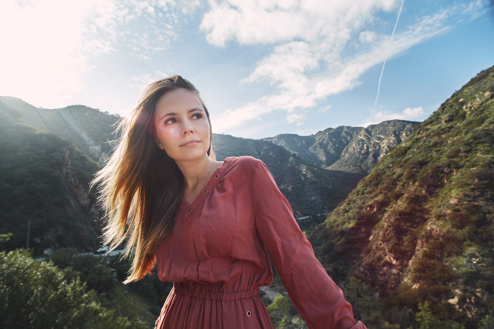 Gorgeous Russian model in Malibu.  Photo by Modern Human.