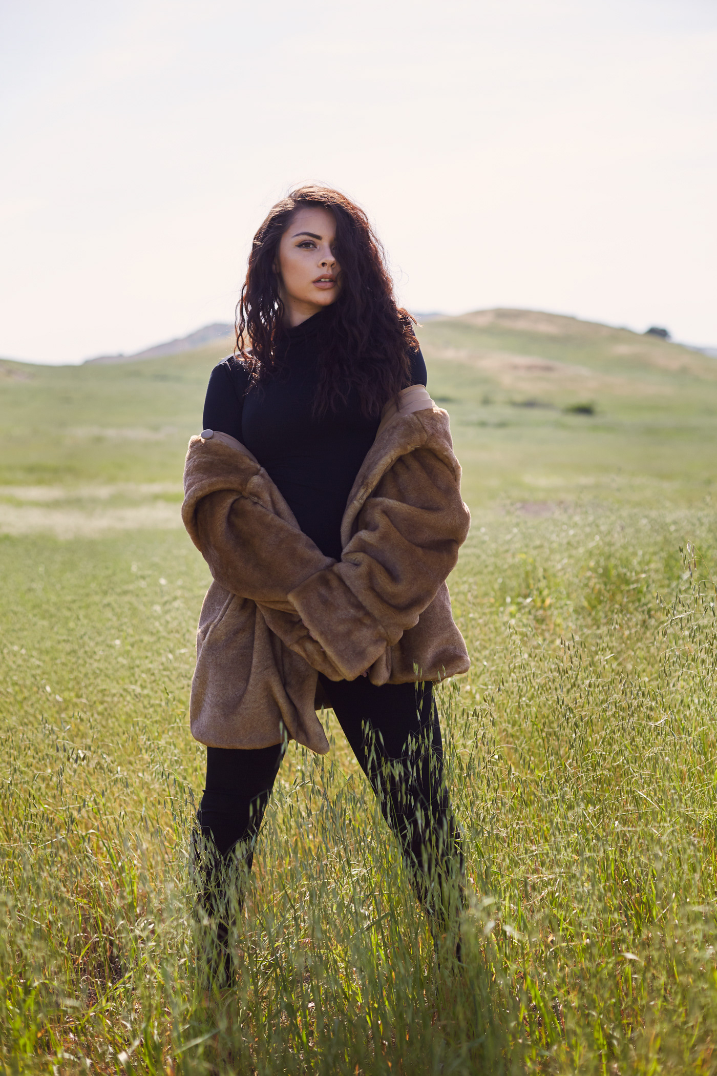 Beautiful brunette model.  Photo by Modern Human