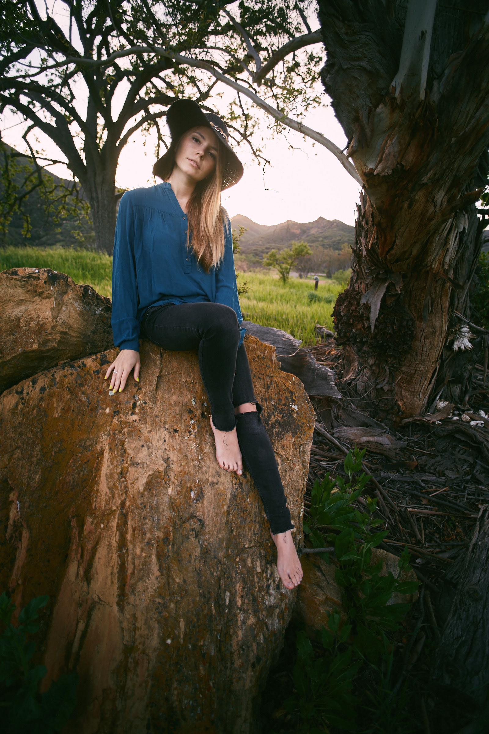 Gorgeous Russian model in Malibu.  Photo by Modern Human.