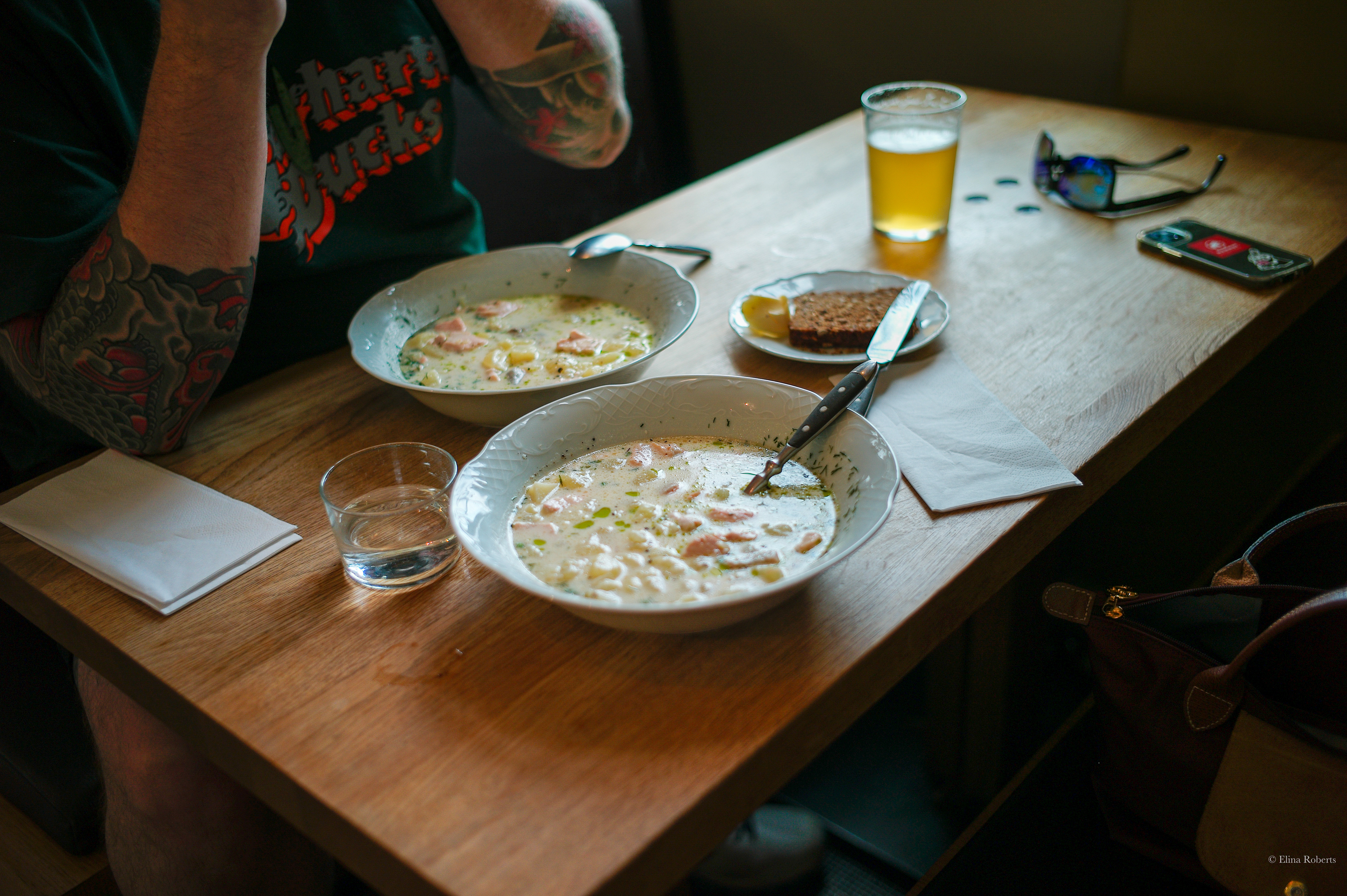 Salmon soup - Old Market Hall