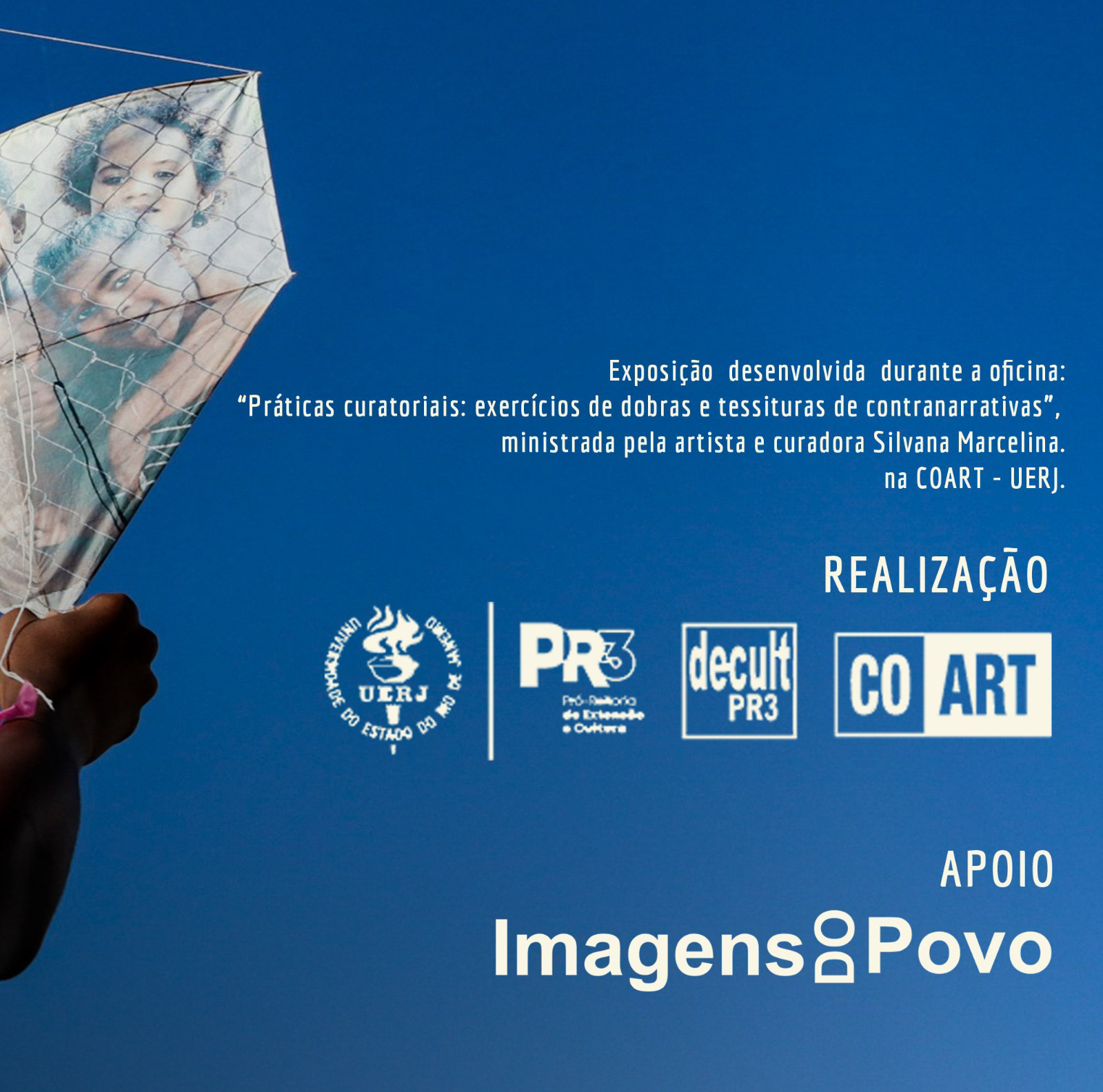 Material de divulgação da exposição "Quintais, ruas e encruzilhadas". Créditos: Claudia Revoredo.
