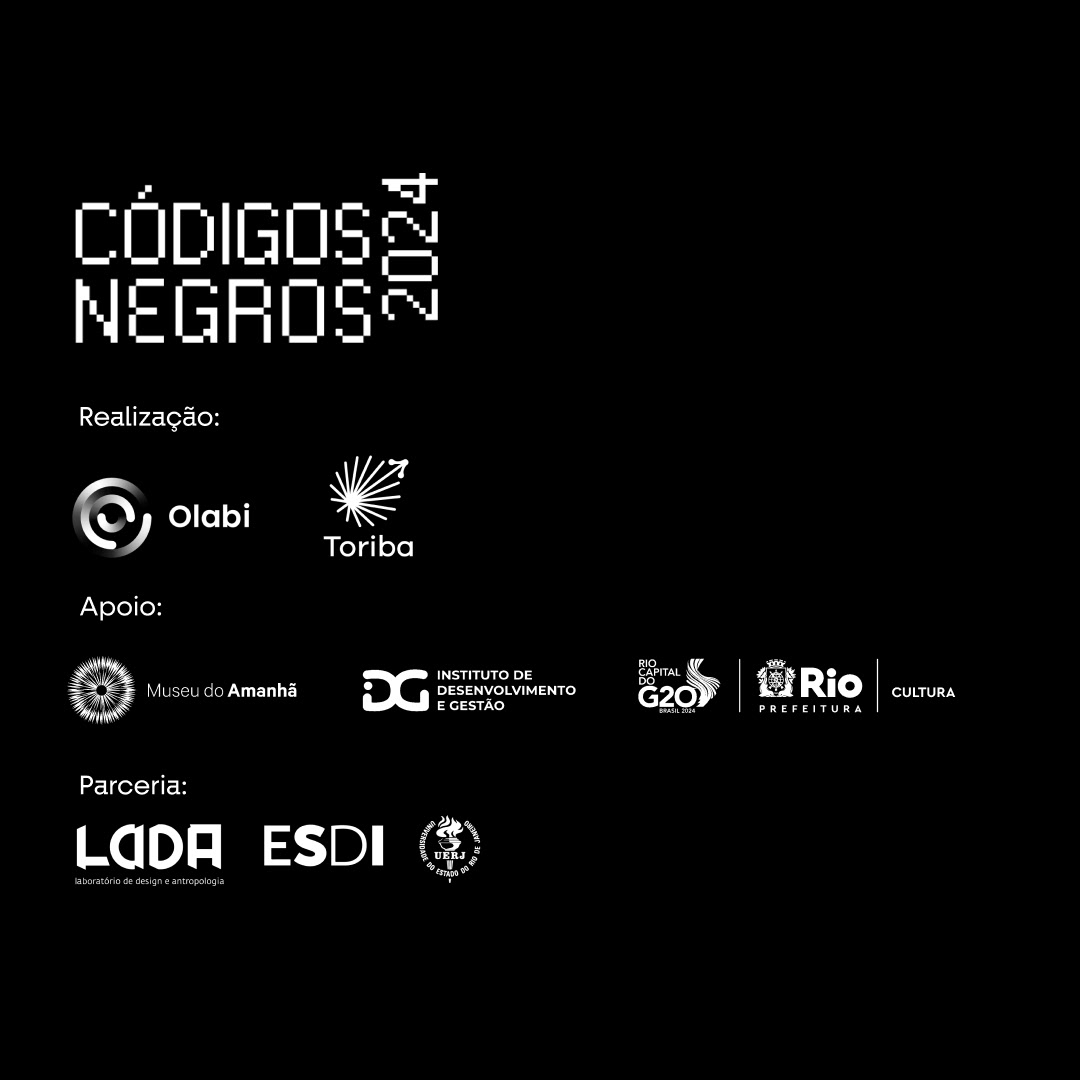 Material de divulgação do Códigos Negros 2024. Créditos: Gabriel Andrade.