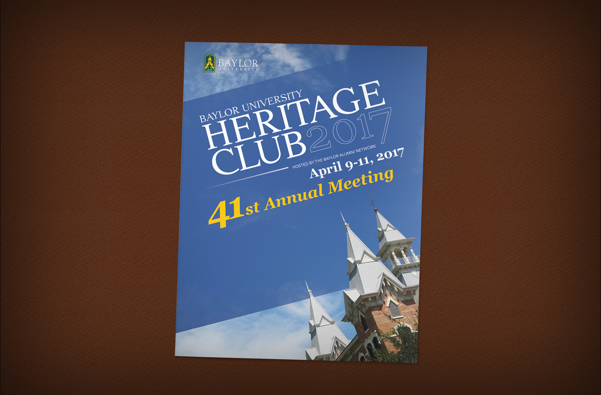 Baylor Heritage Club | 2017 Program Cover