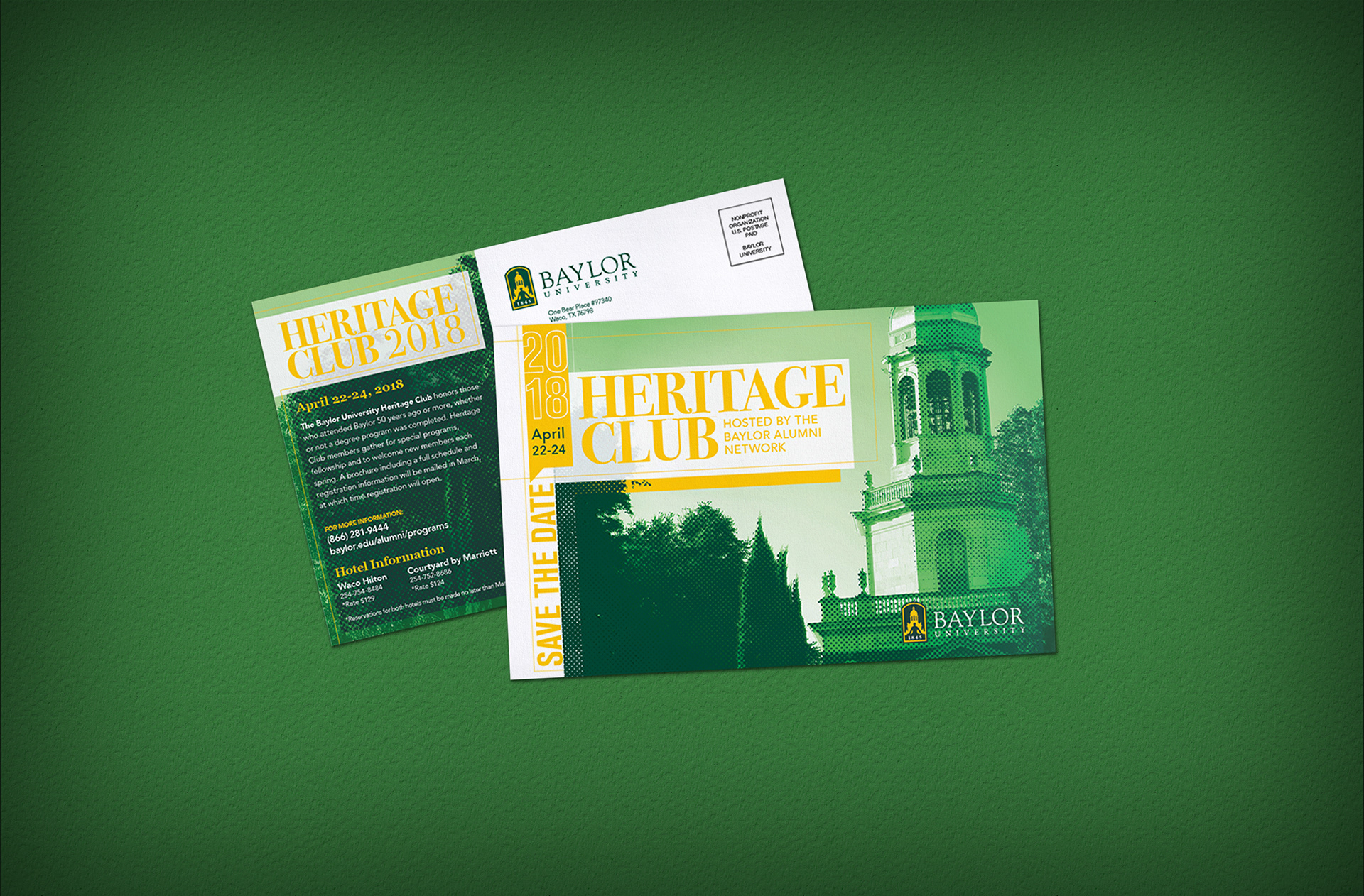 Baylor Heritage Club | 2018 Postcard