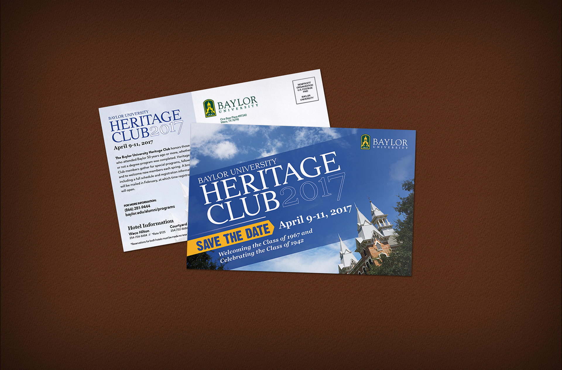 Baylor Heritage Club | 2017 Postcard
