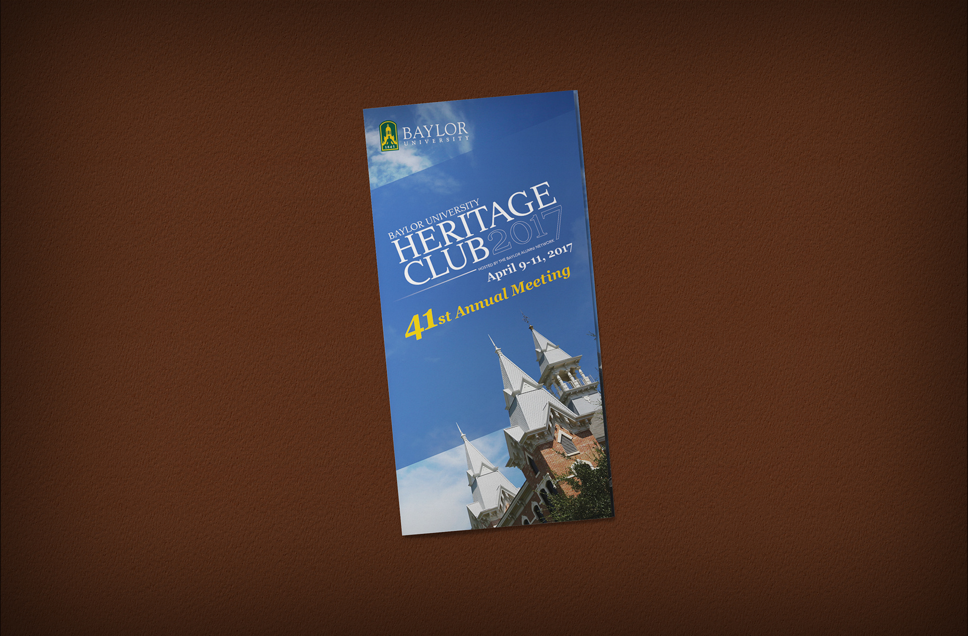 Baylor Heritage Club | 2017 Brochure Cover