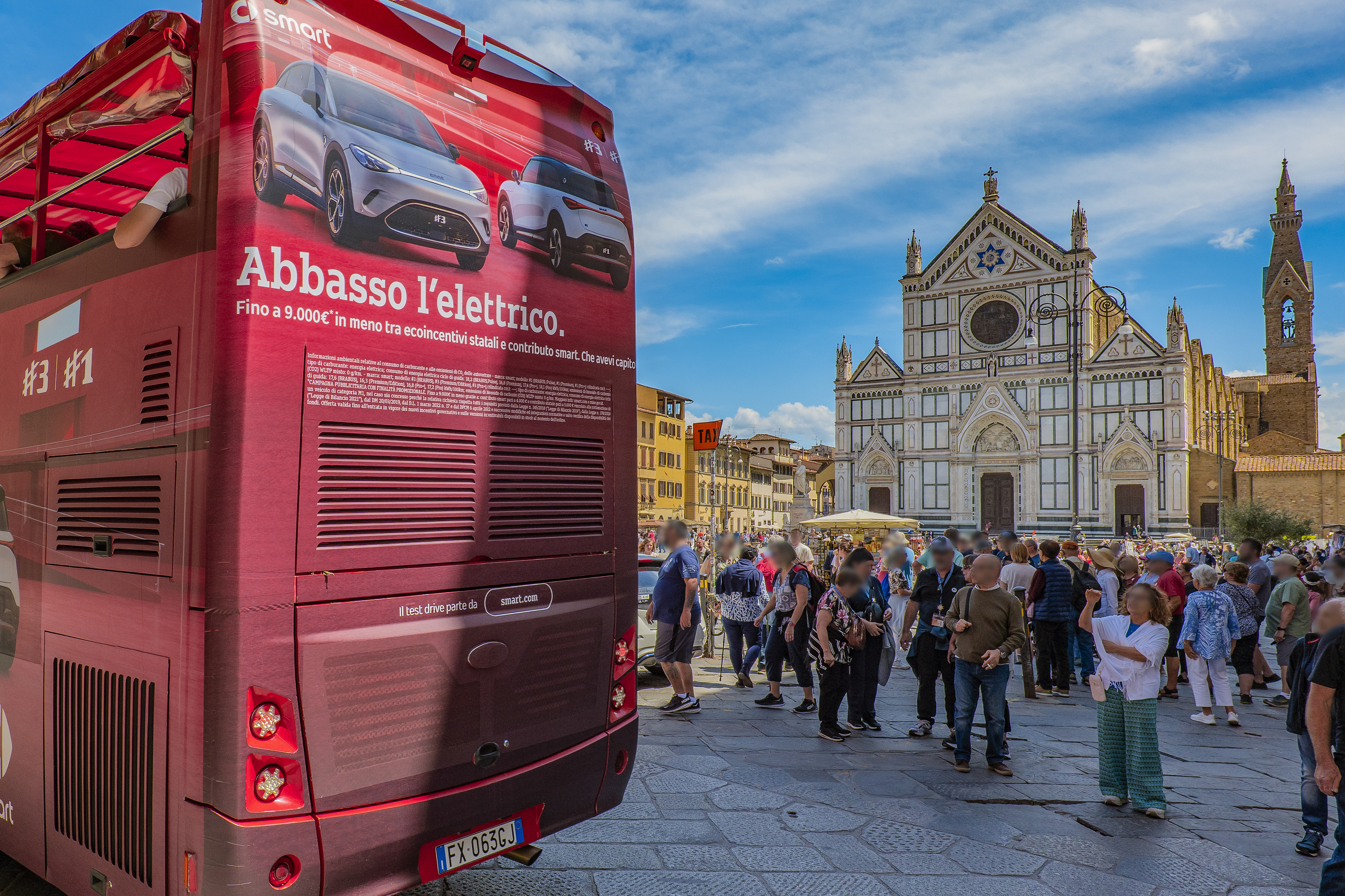 City Sightseeing Firenze - Piazza Santa Croce