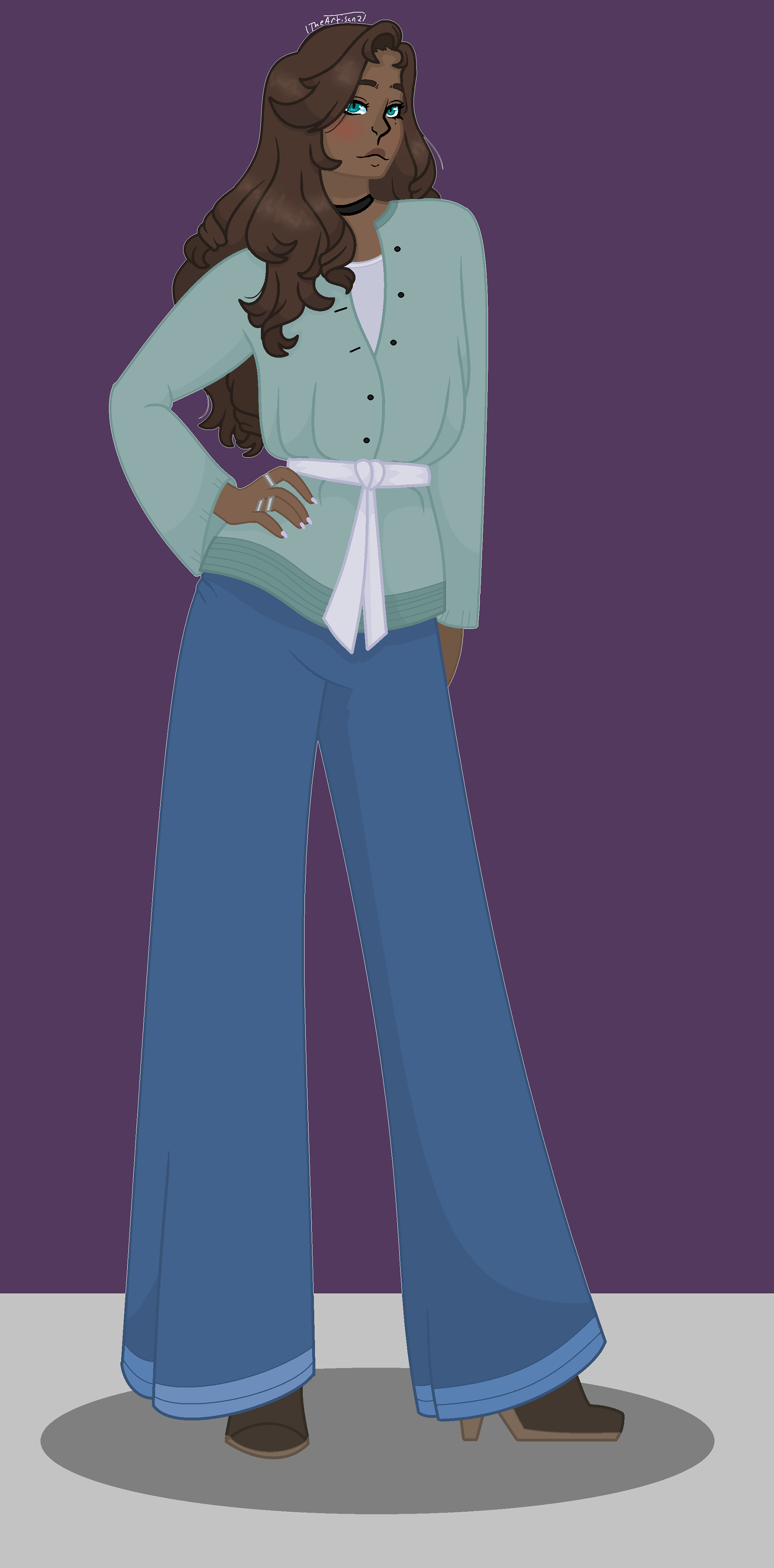 Rylee Gorman, "Casual but fashionable", Digital Art, Fashion Figure Drawing