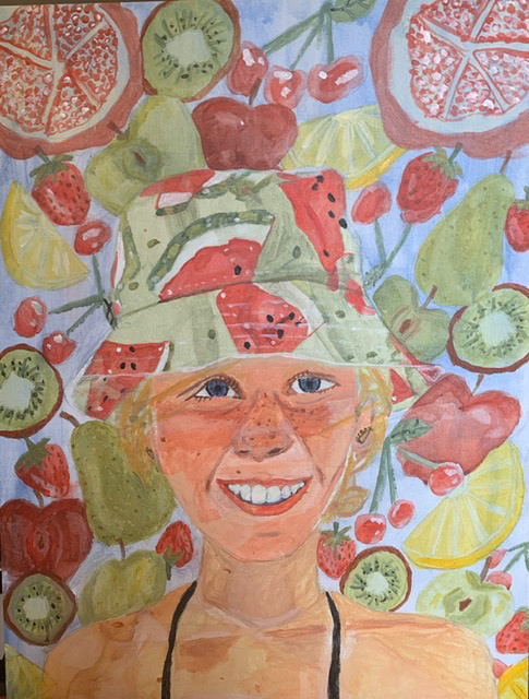 Meredith Stewart "Summer Vacation" Painting, Fundamentals of Painting Class