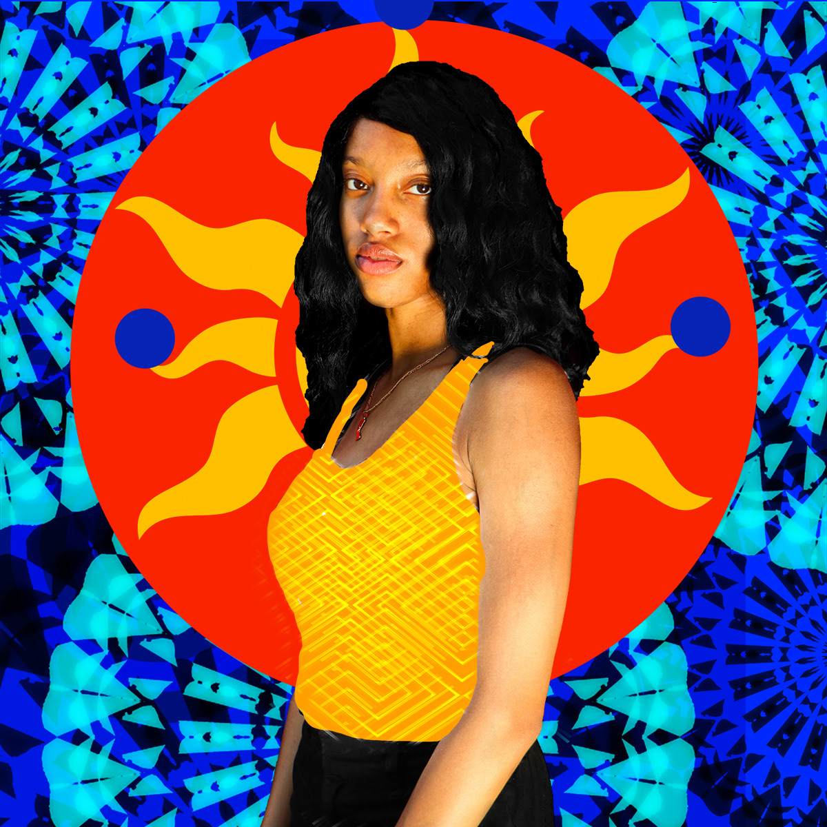 Maya Peroune "Inspire" Digital Art, Digital Photography for Digital Spaces class