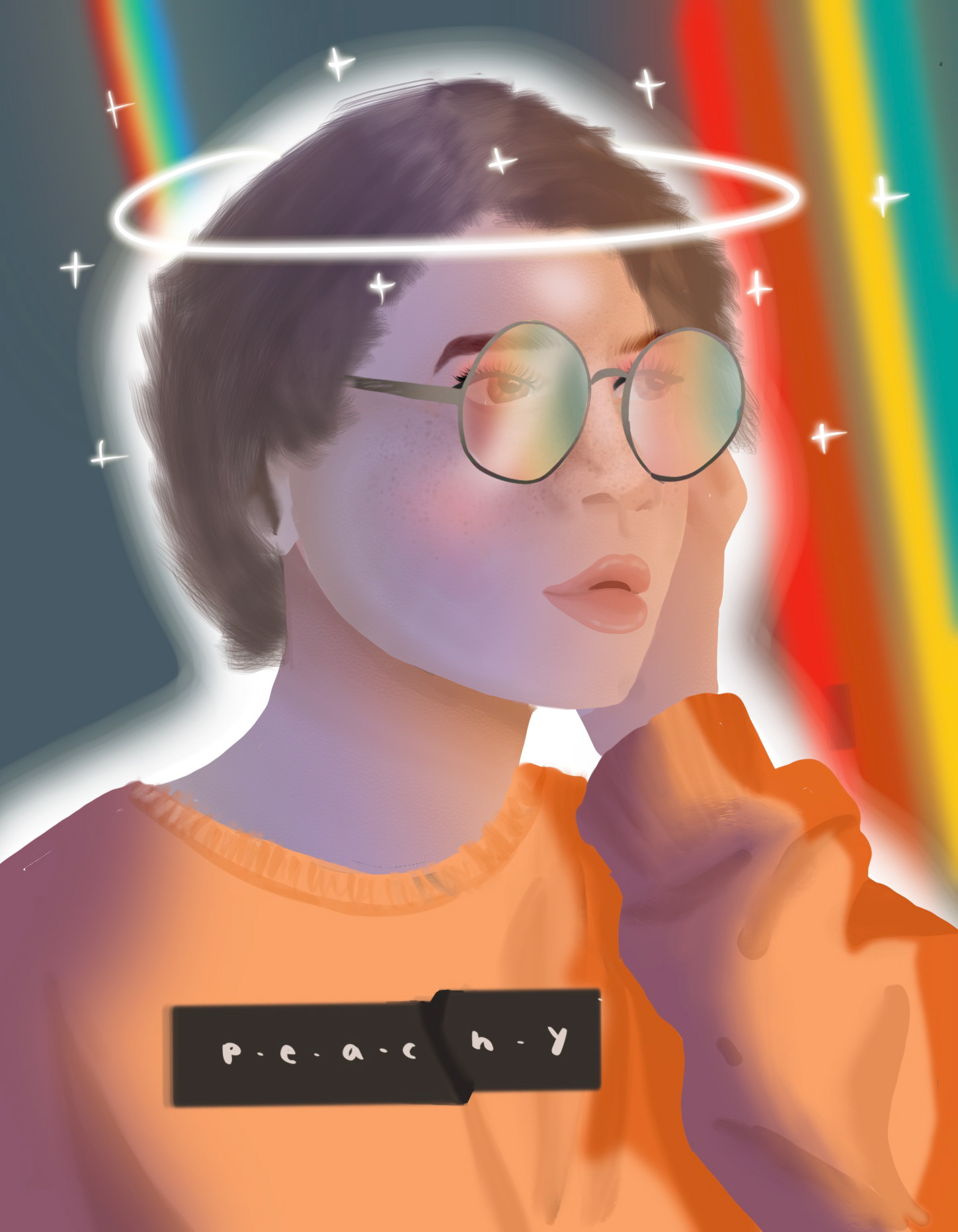 Ava Kmetz "Realistic?" Digital Art, Digital Illustration Class