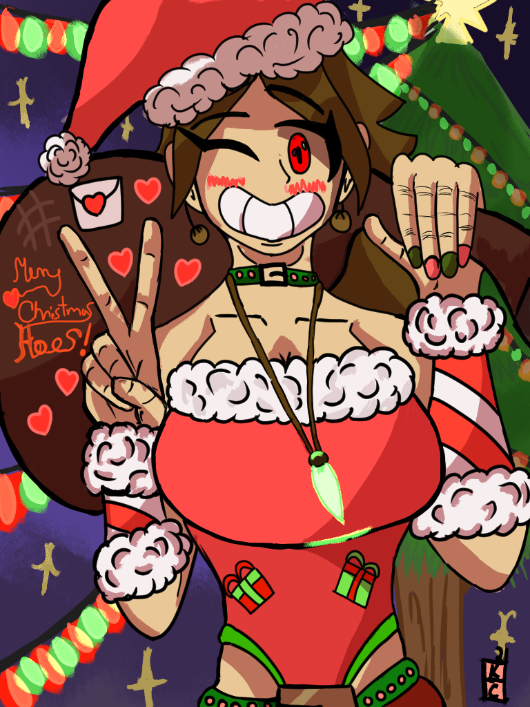 Alexander Copeland, "Christmas in November", Digital Art, Character Illustration 