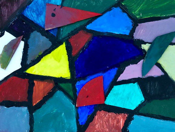 Sumeet Chakravarti "Color Theory" Painting, Intermediate Painting Class