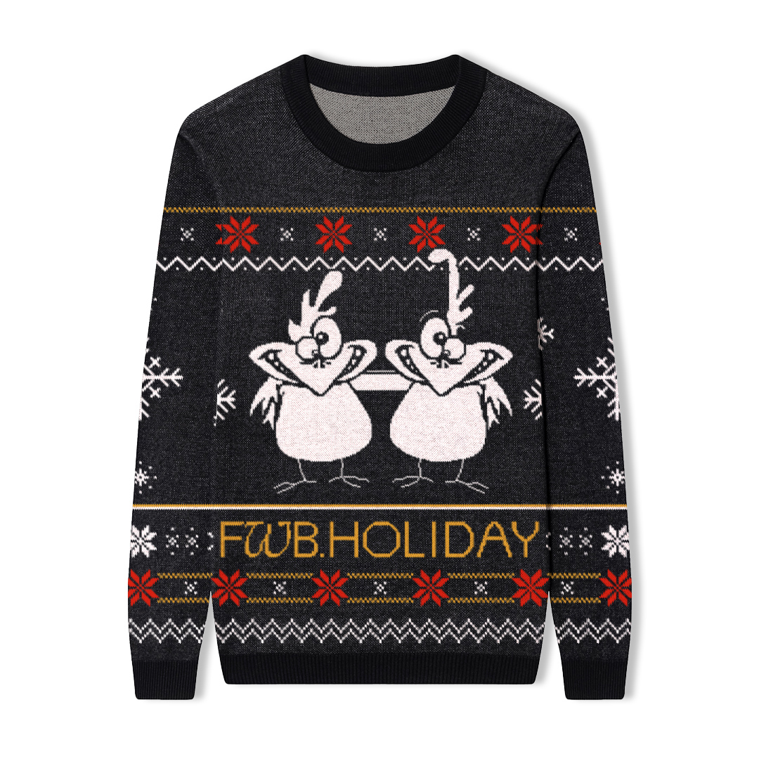 Friends with Benefits Christmas Ugly Sweater Design