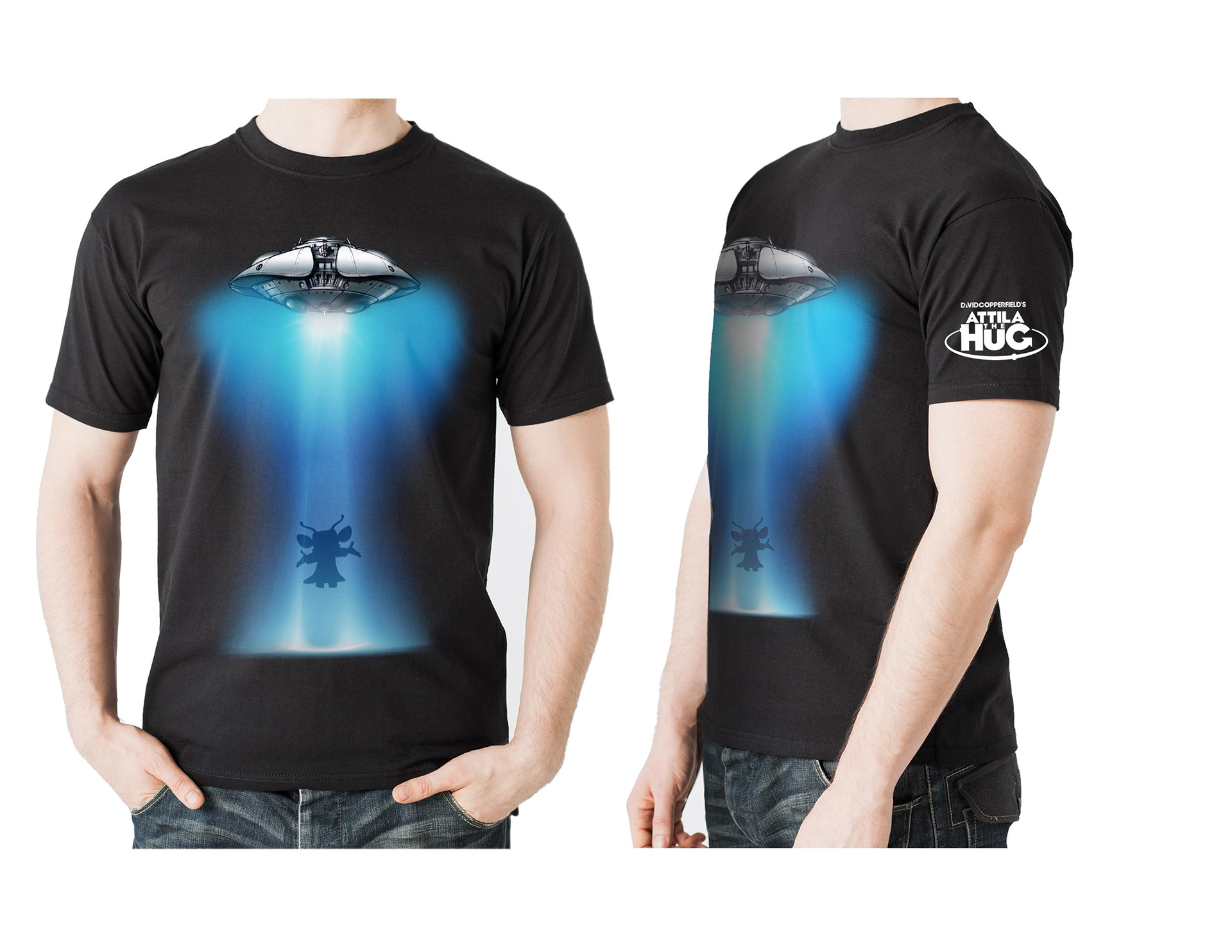 David Copperfield Attila T-shirt Design