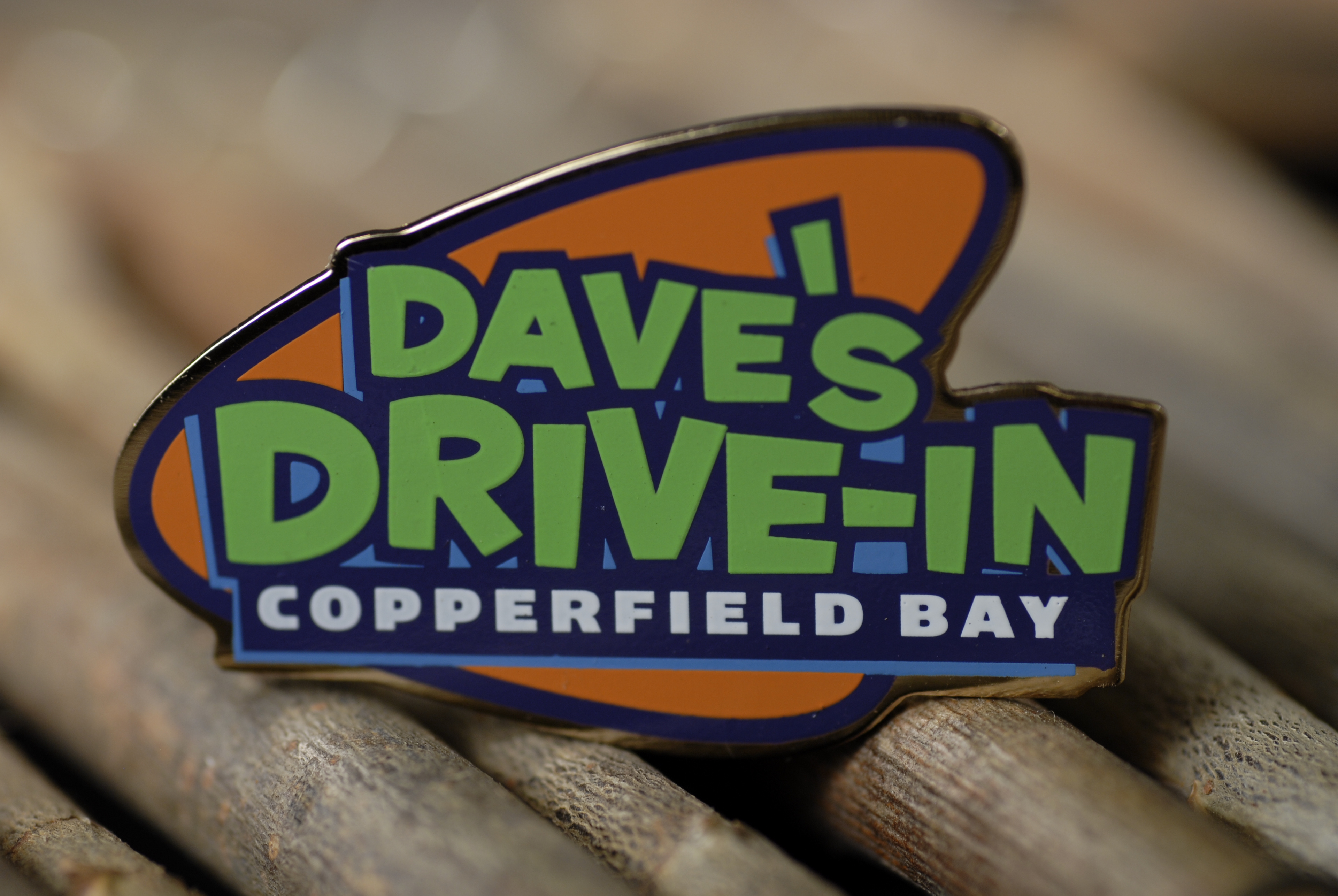 Drive-in Collectible Pin  | Photo by Homer Liwag