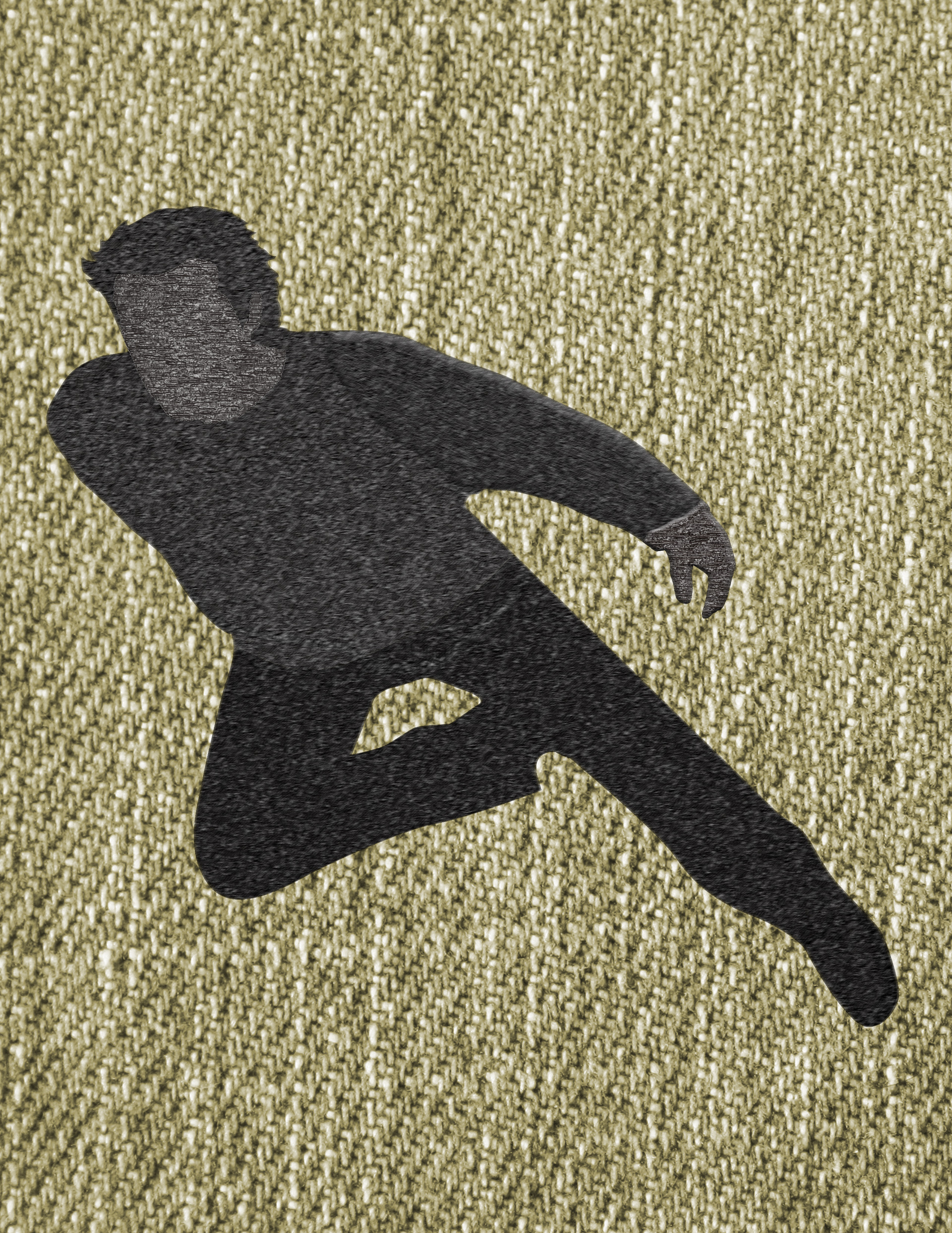 Flying David Embroidery