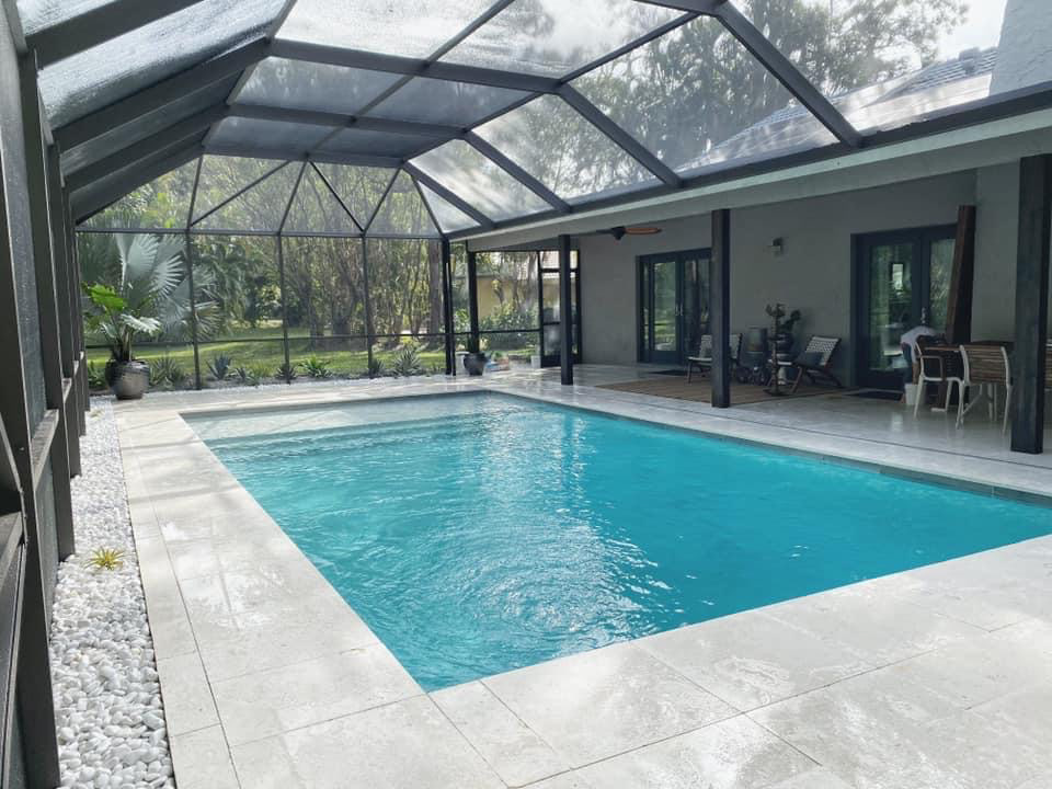 Pool Redesign Private Residence