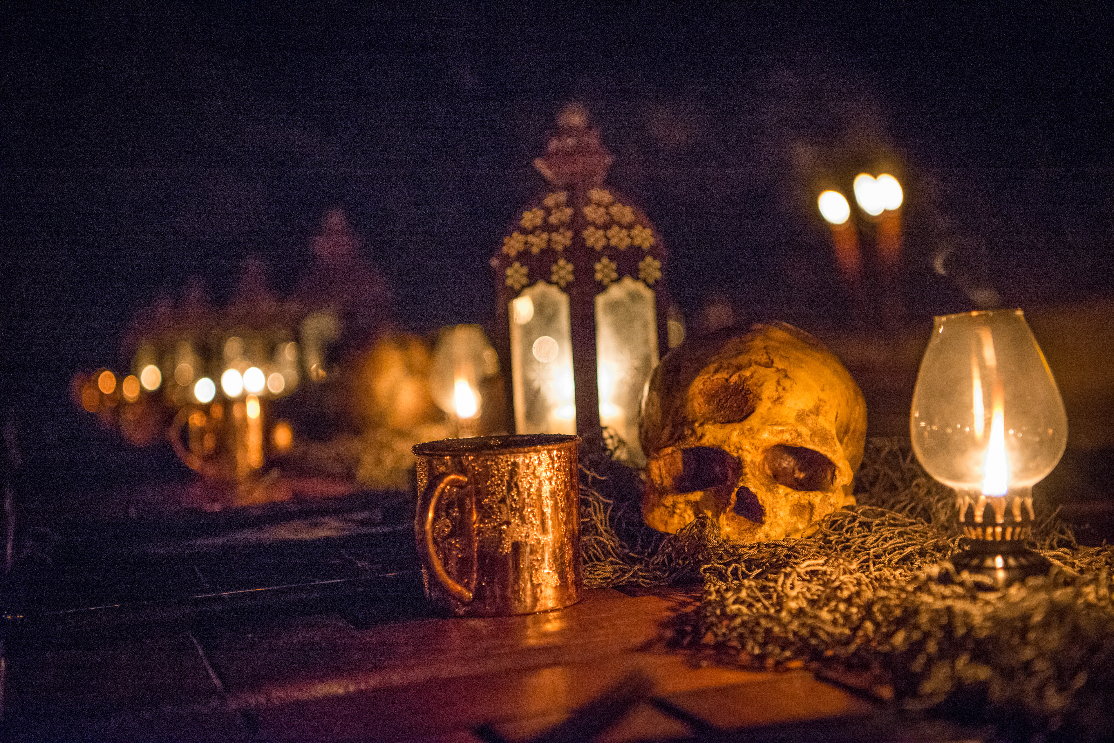 Pirate Night Table Detail
