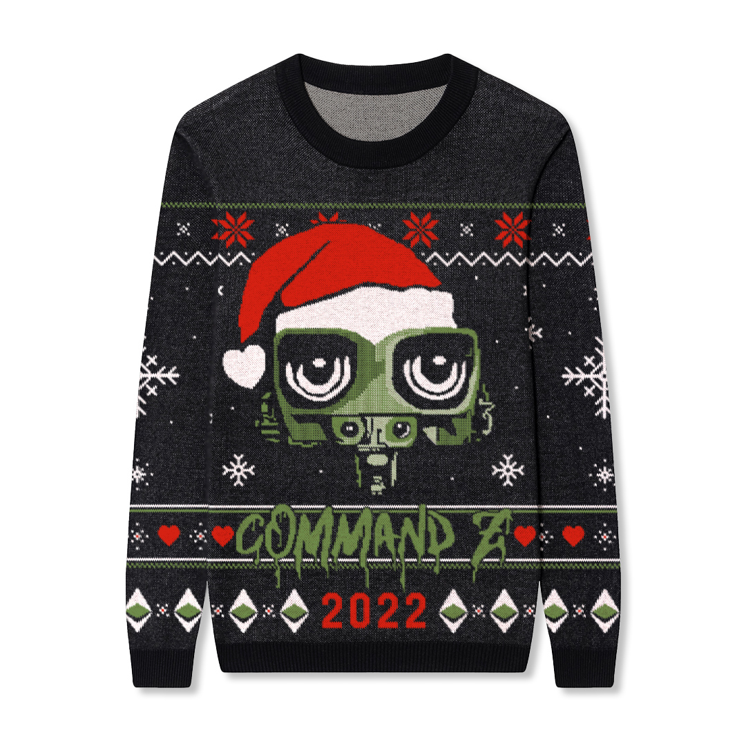 Command Z Ugly Sweater Design