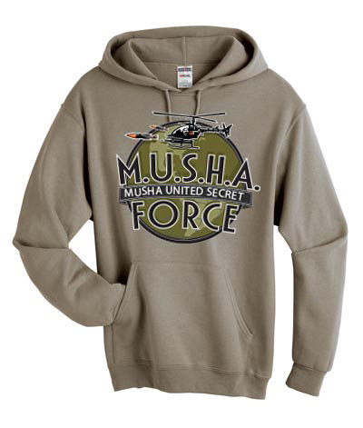 Musha Force Hoodie Design
