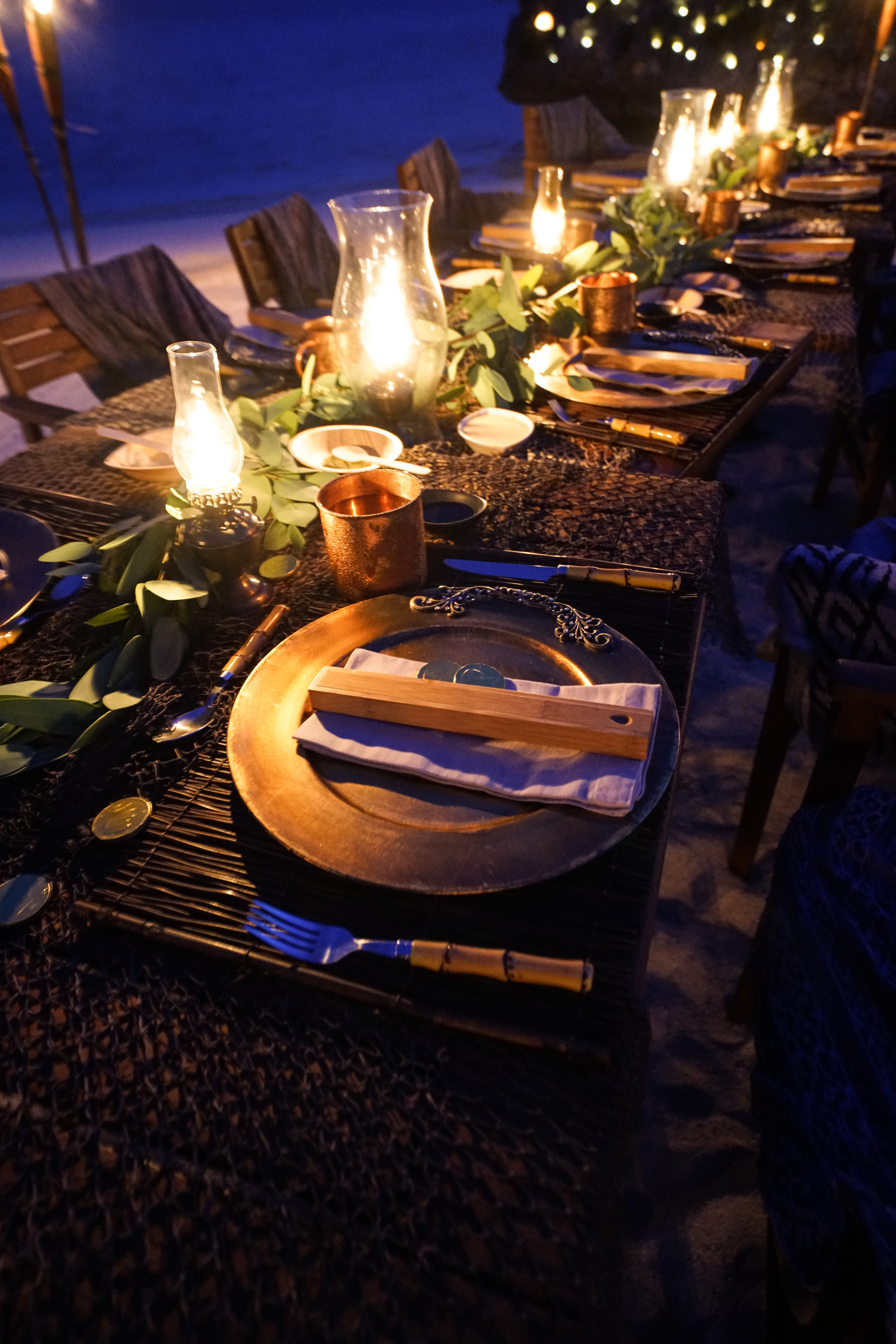 Remote Shipwreck Table Setting