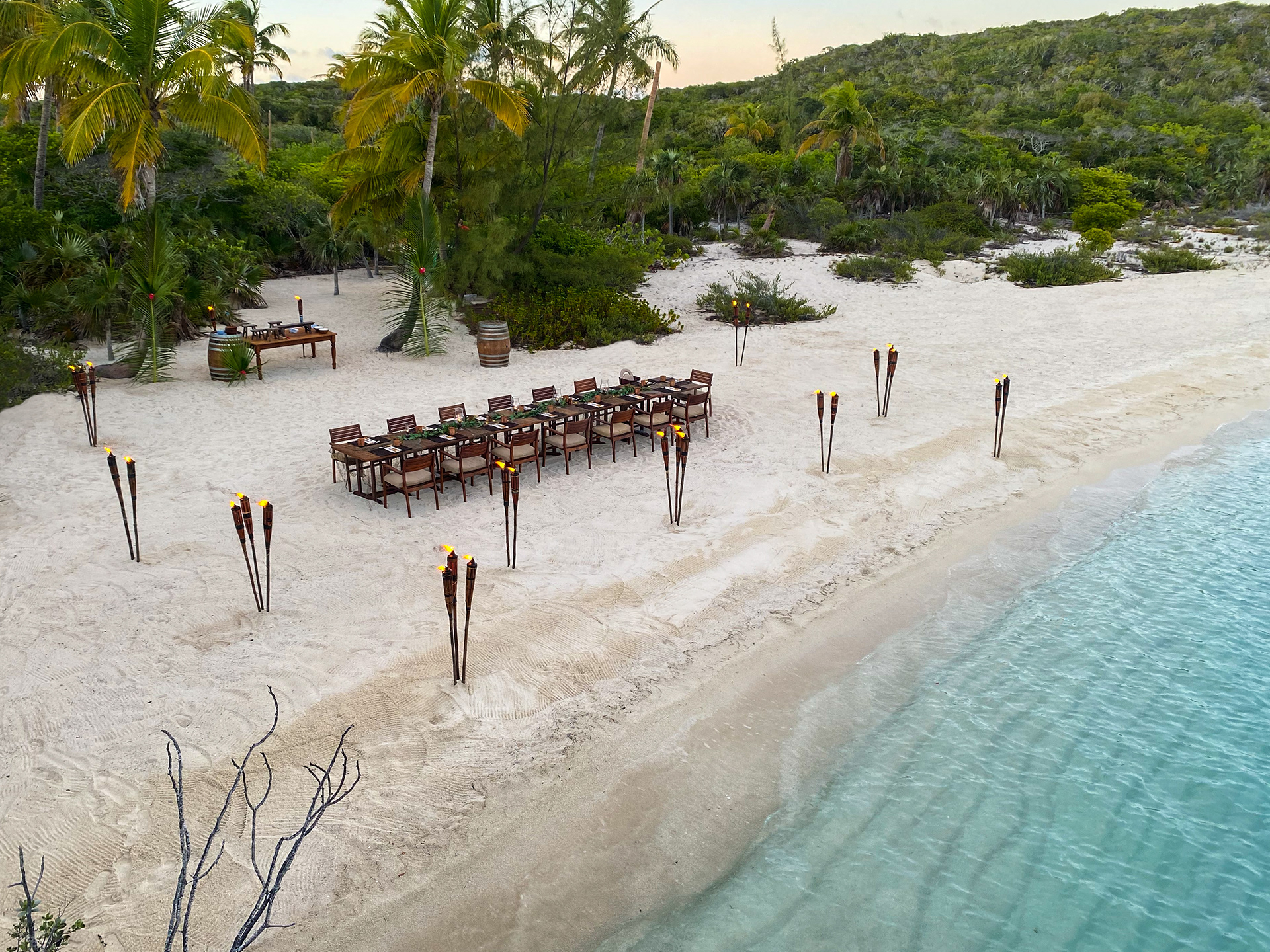 Engagement Sushi Party | Exumas Bahamas
