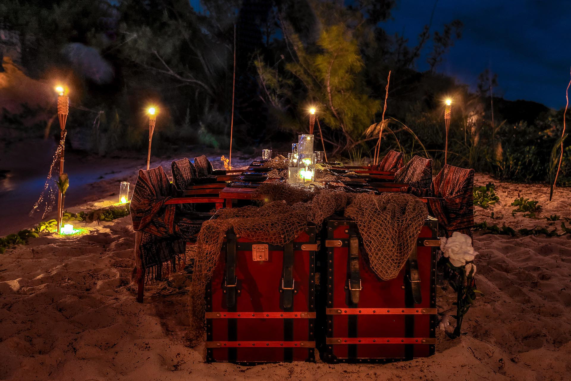 Shipwrecked Adventure Dinner at Surprise Location