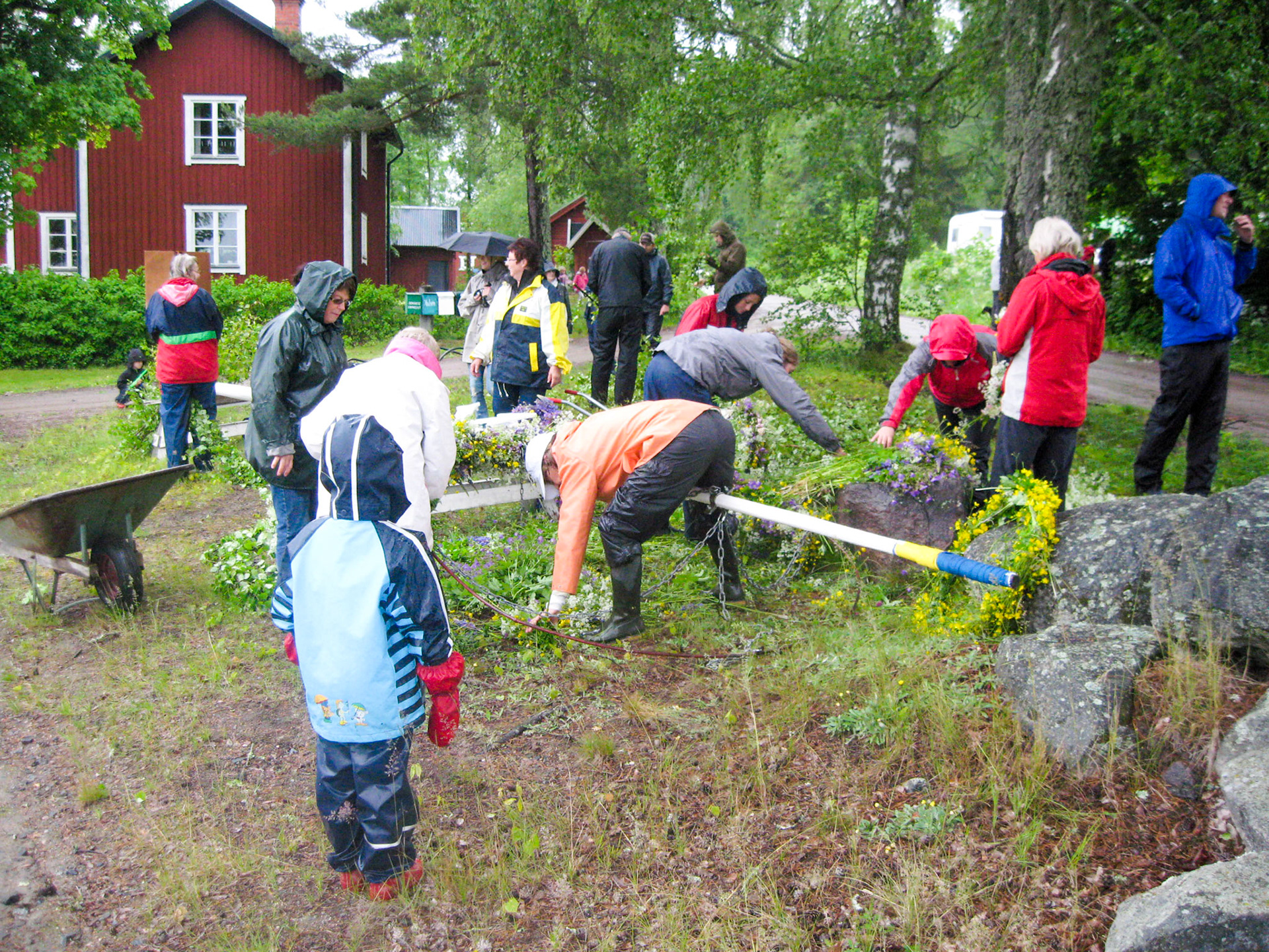 Svensk midsommar i Dalarna