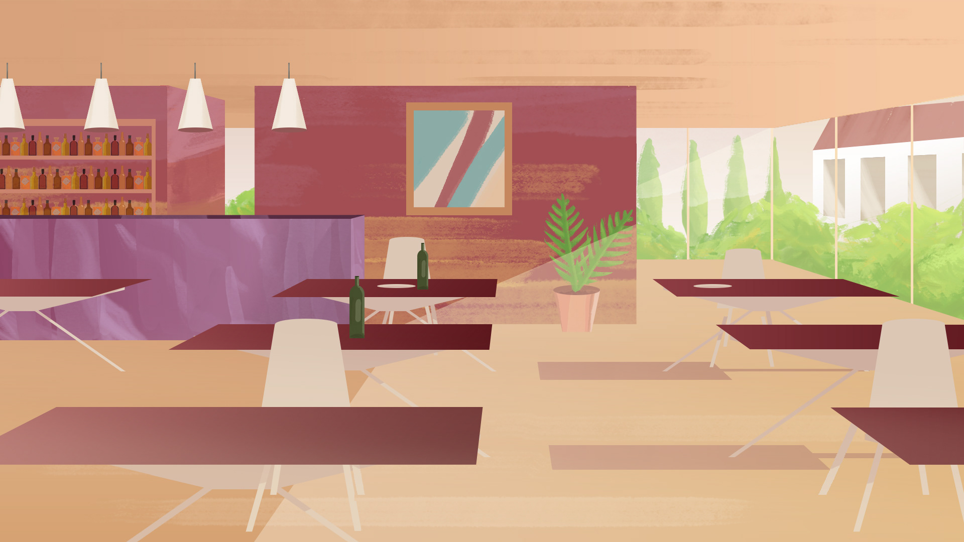 Style frame — restaurant