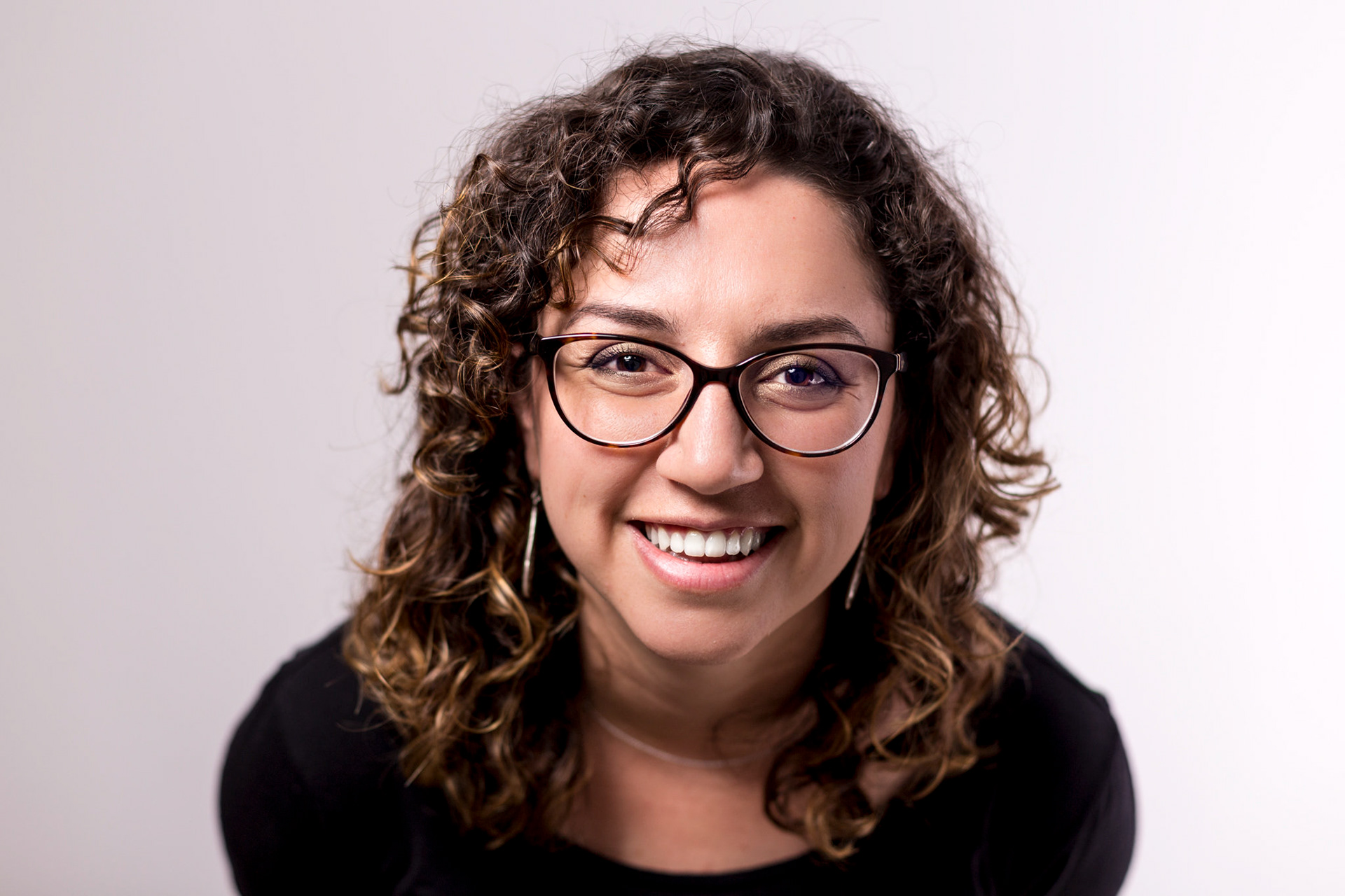 Foto de Lucía Rojas Quesada sonriente